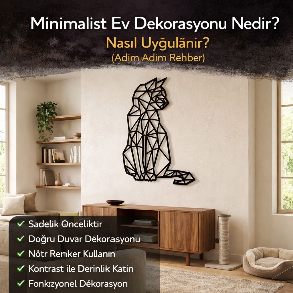 Minimalist Ev Dekorasyonu Nedir? Nasıl Uygulanır?