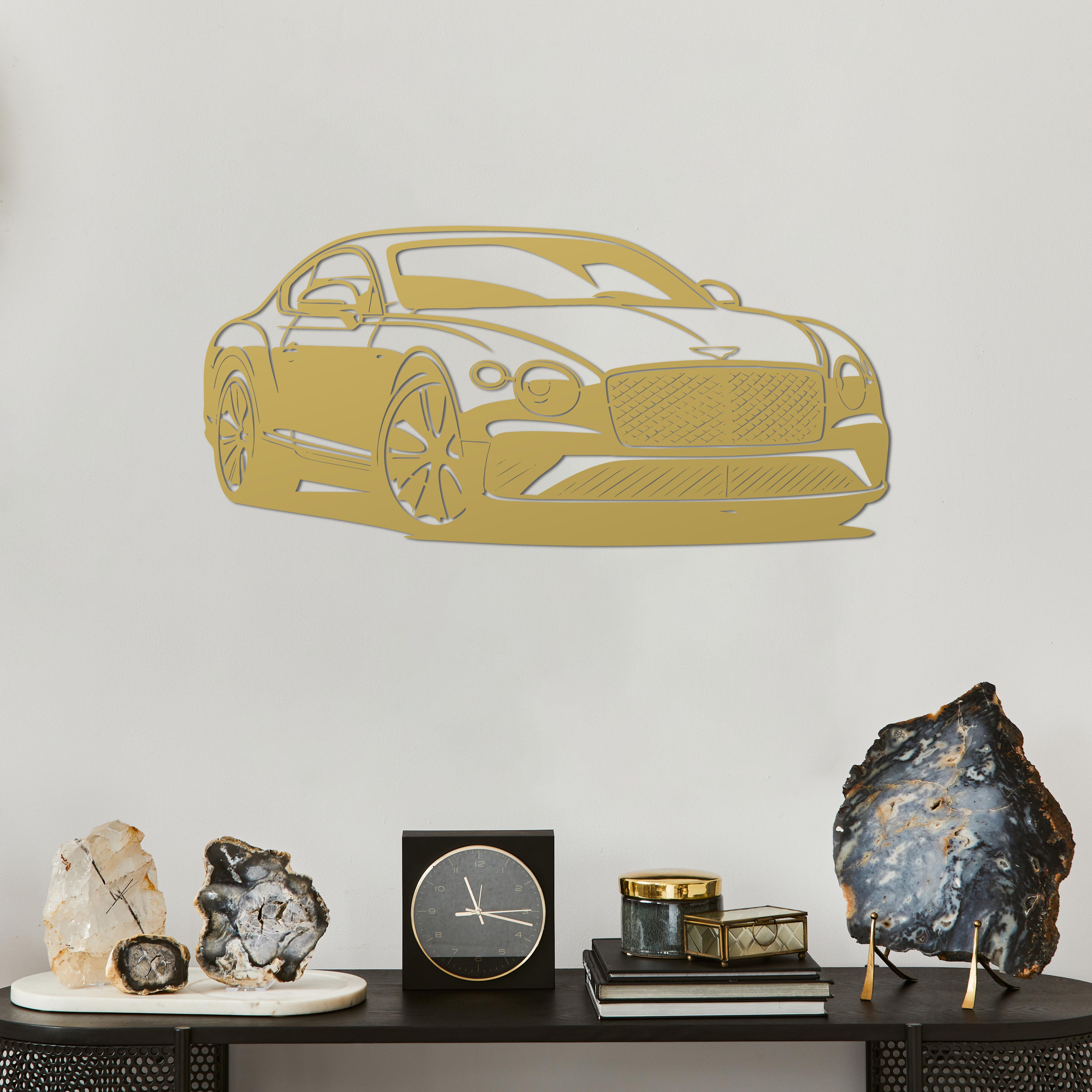 Bentley Continental GT – Metal Duvar Dekoru