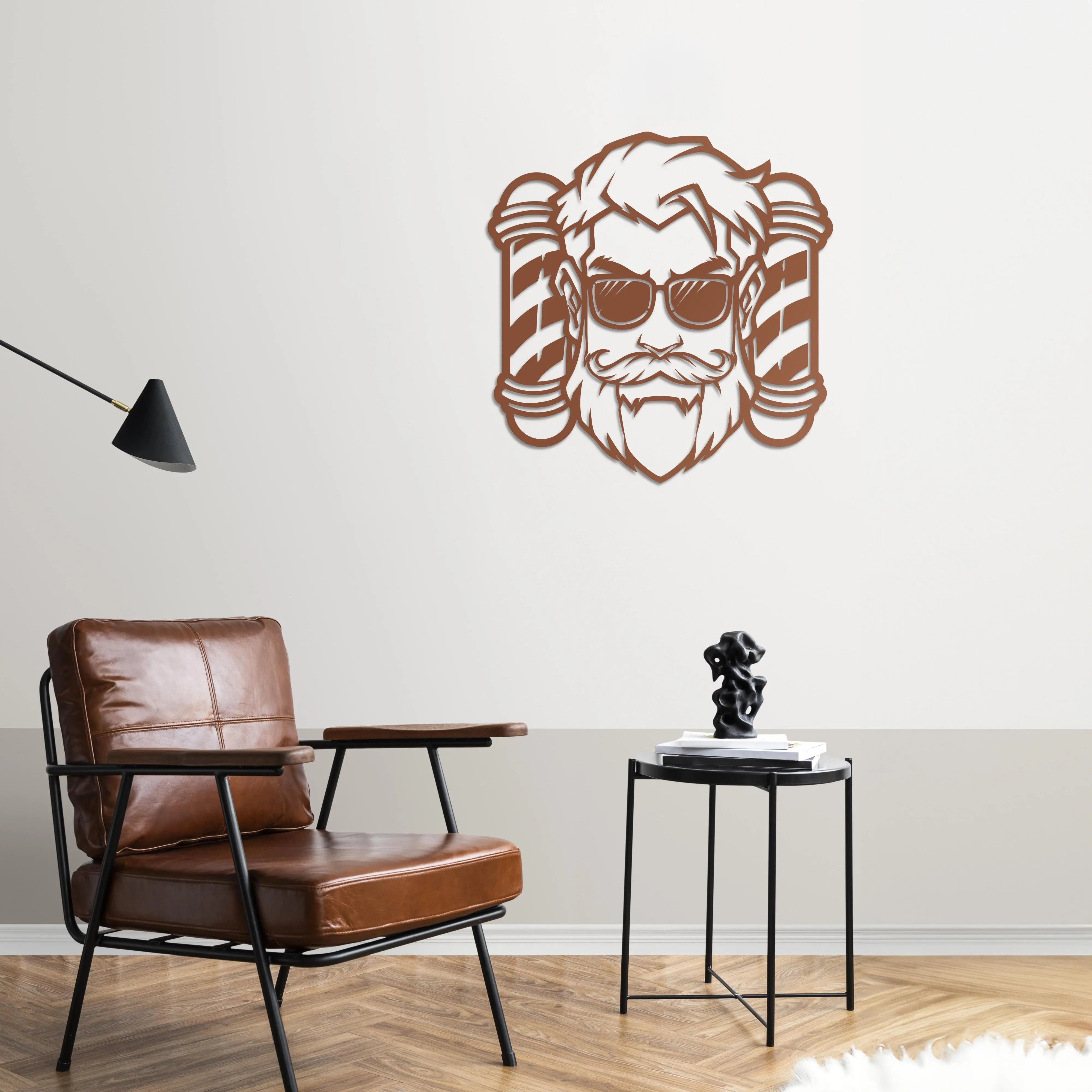 Keskin Tarz – Berber Metal Duvar Dekoru Laser Artique