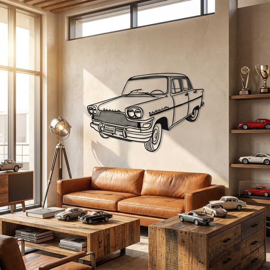 Devrim Arabası – Araba Metal Duvar Dekoru