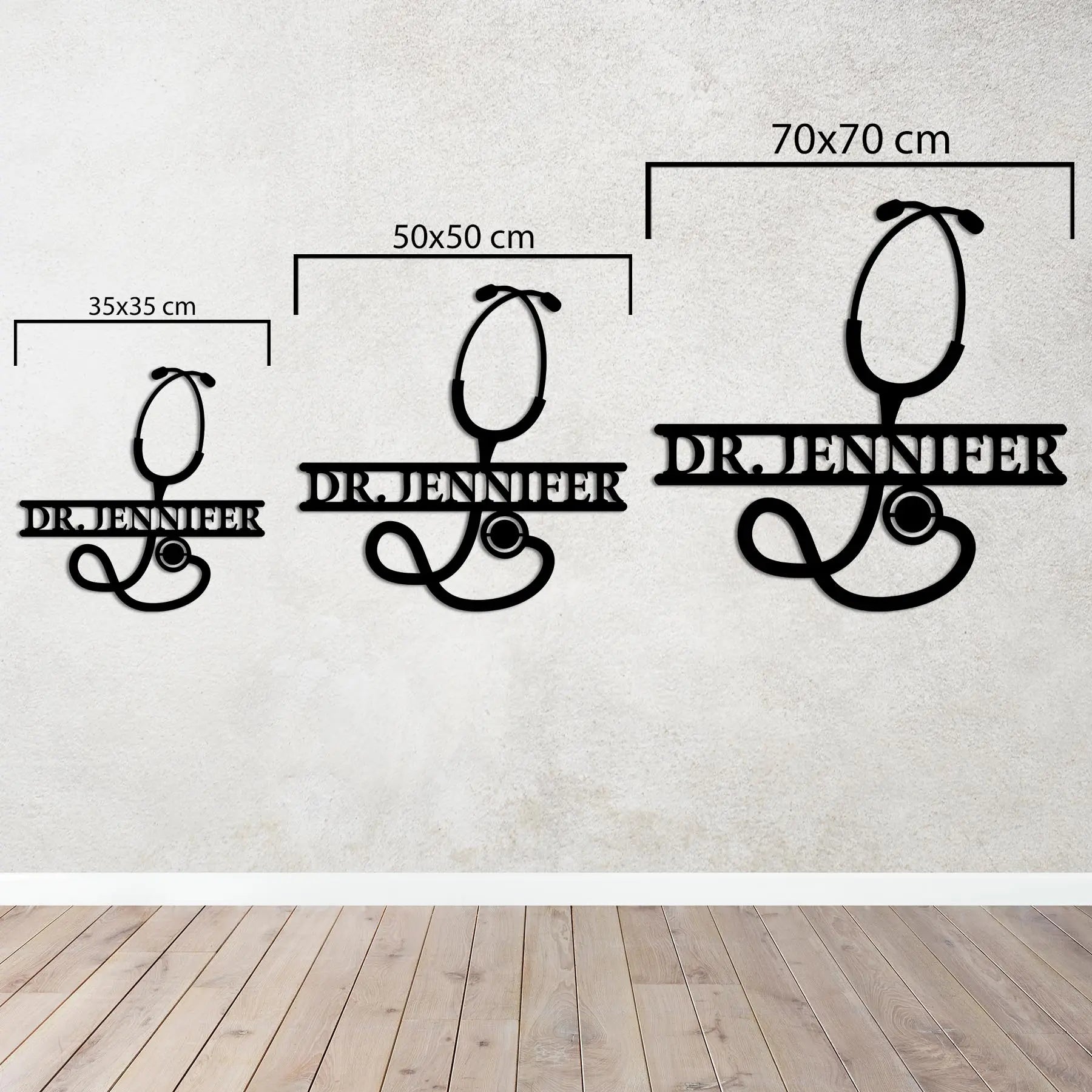 Nabız Noktası Metal Duvar Dekoru Laser Artique