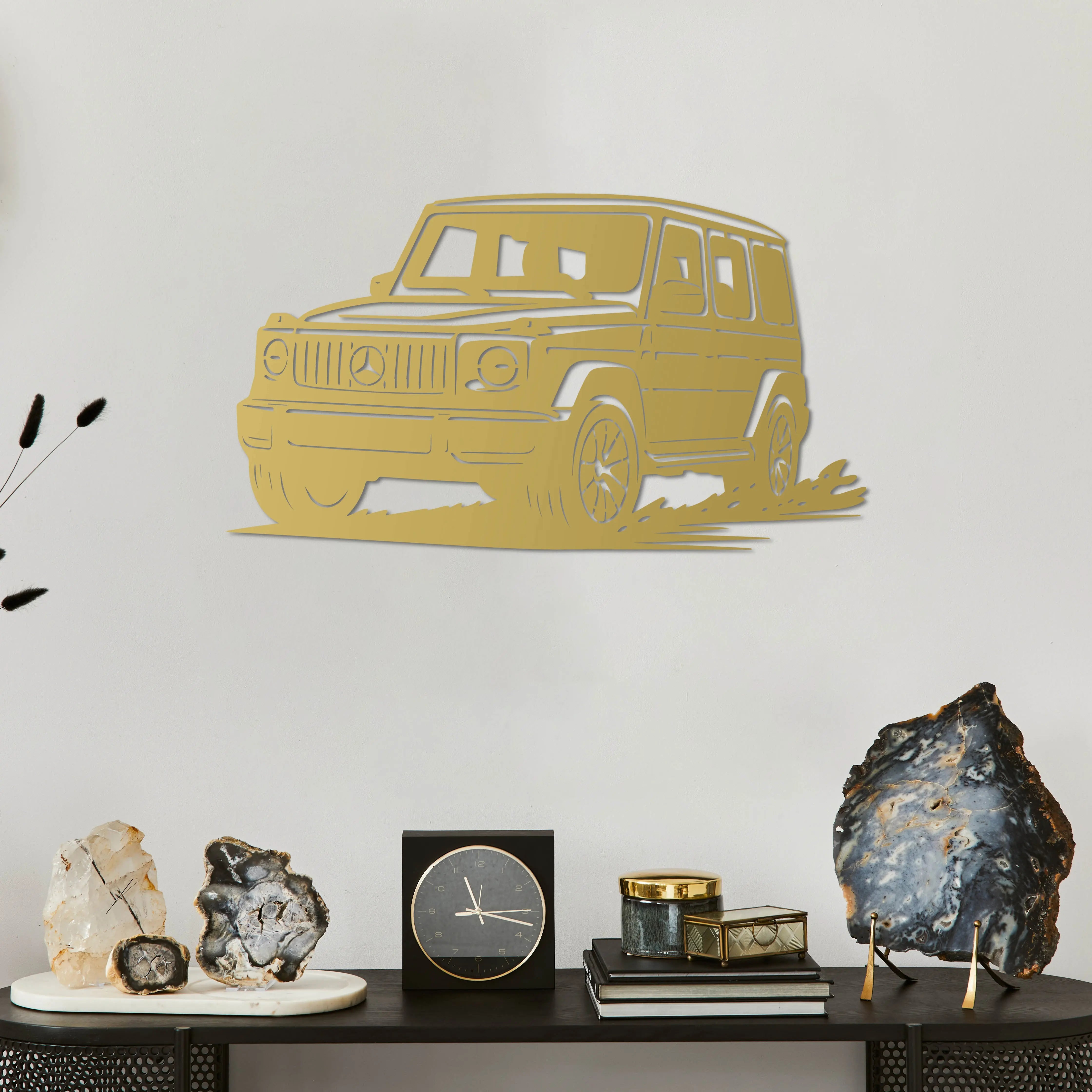 Mercedes G63 AMG – Araba Metal Duvar Dekoru Laser Artique