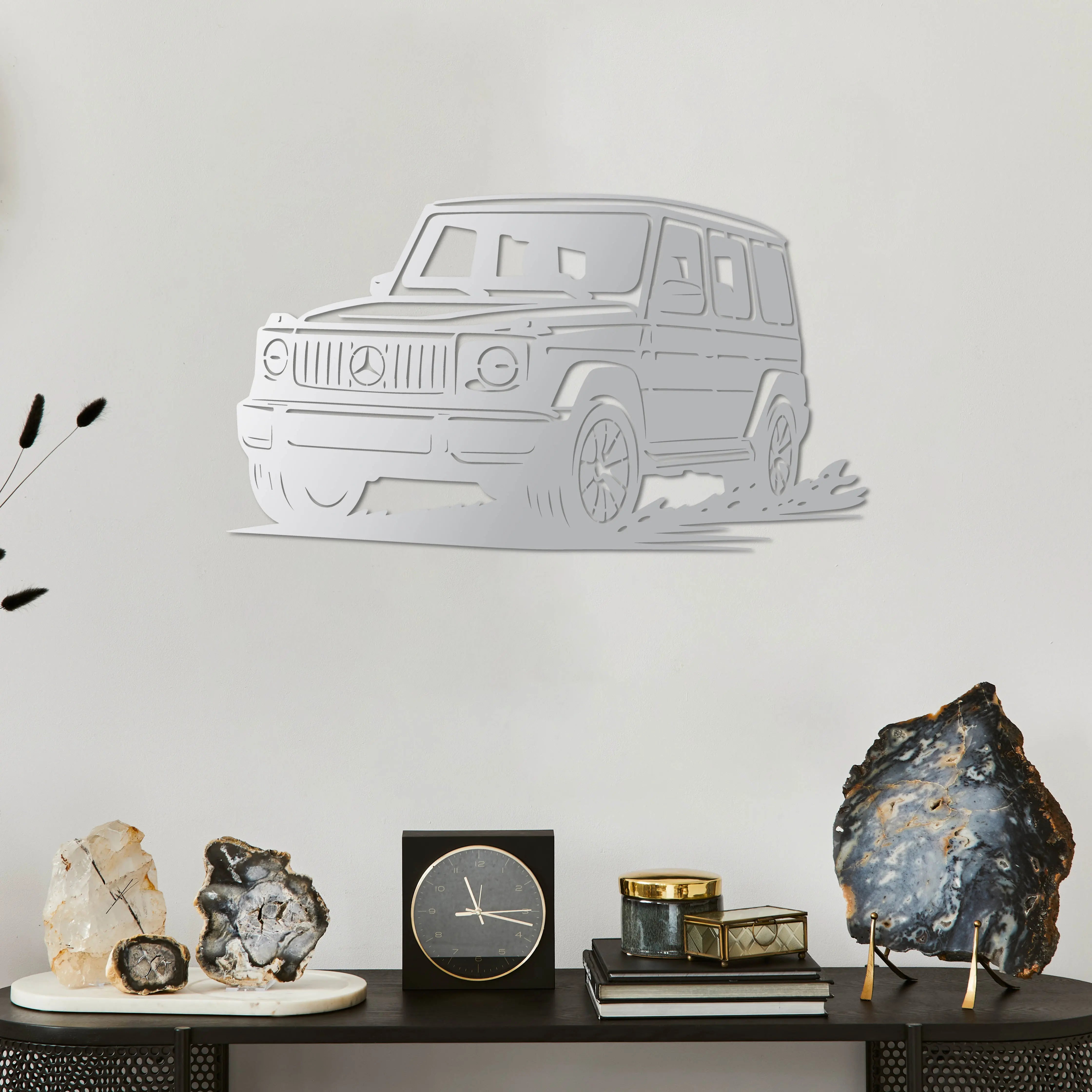 Mercedes G63 AMG – Araba Metal Duvar Dekoru Laser Artique