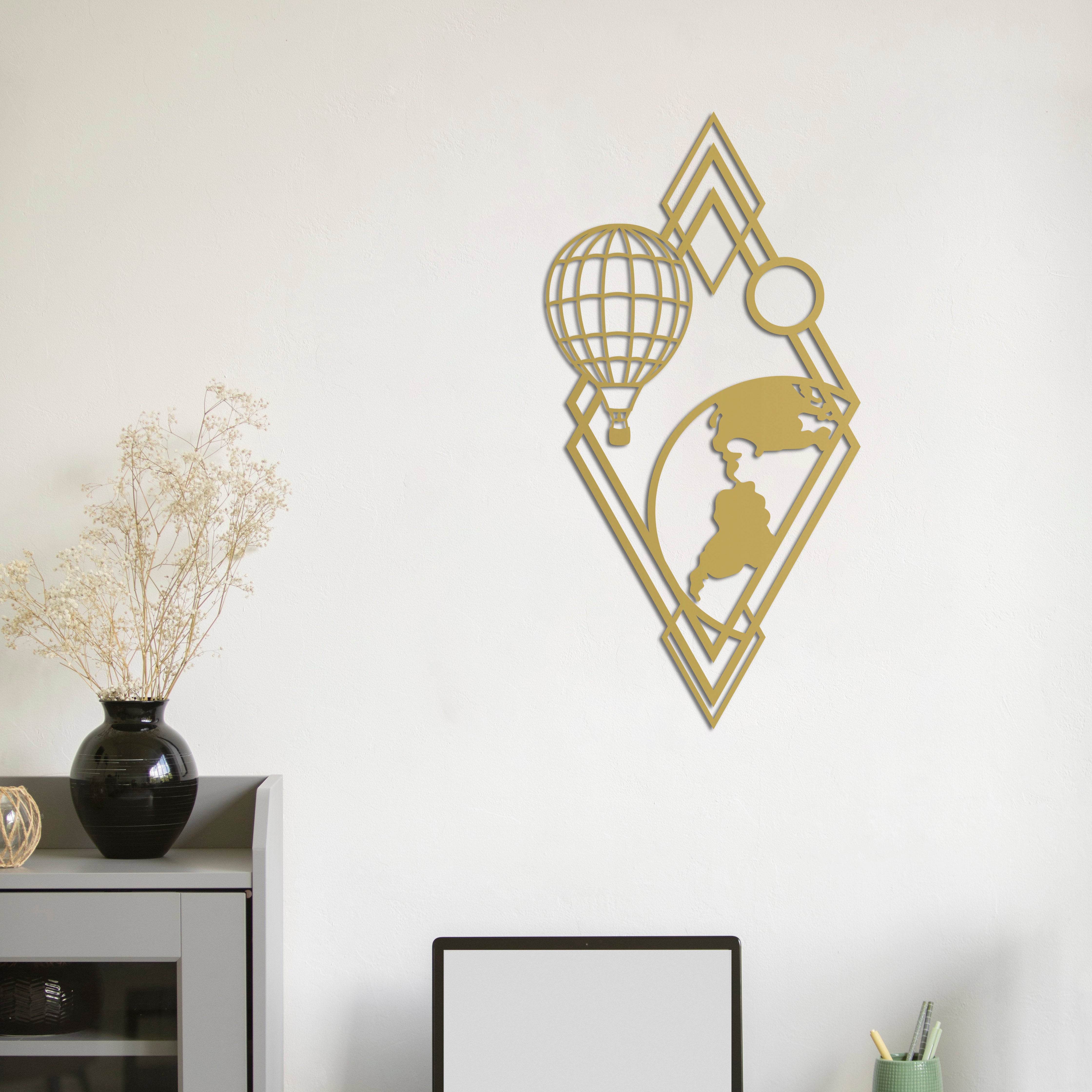 Gökyüzüne Yolculuk – Metal Duvar Dekoru Laser Artique