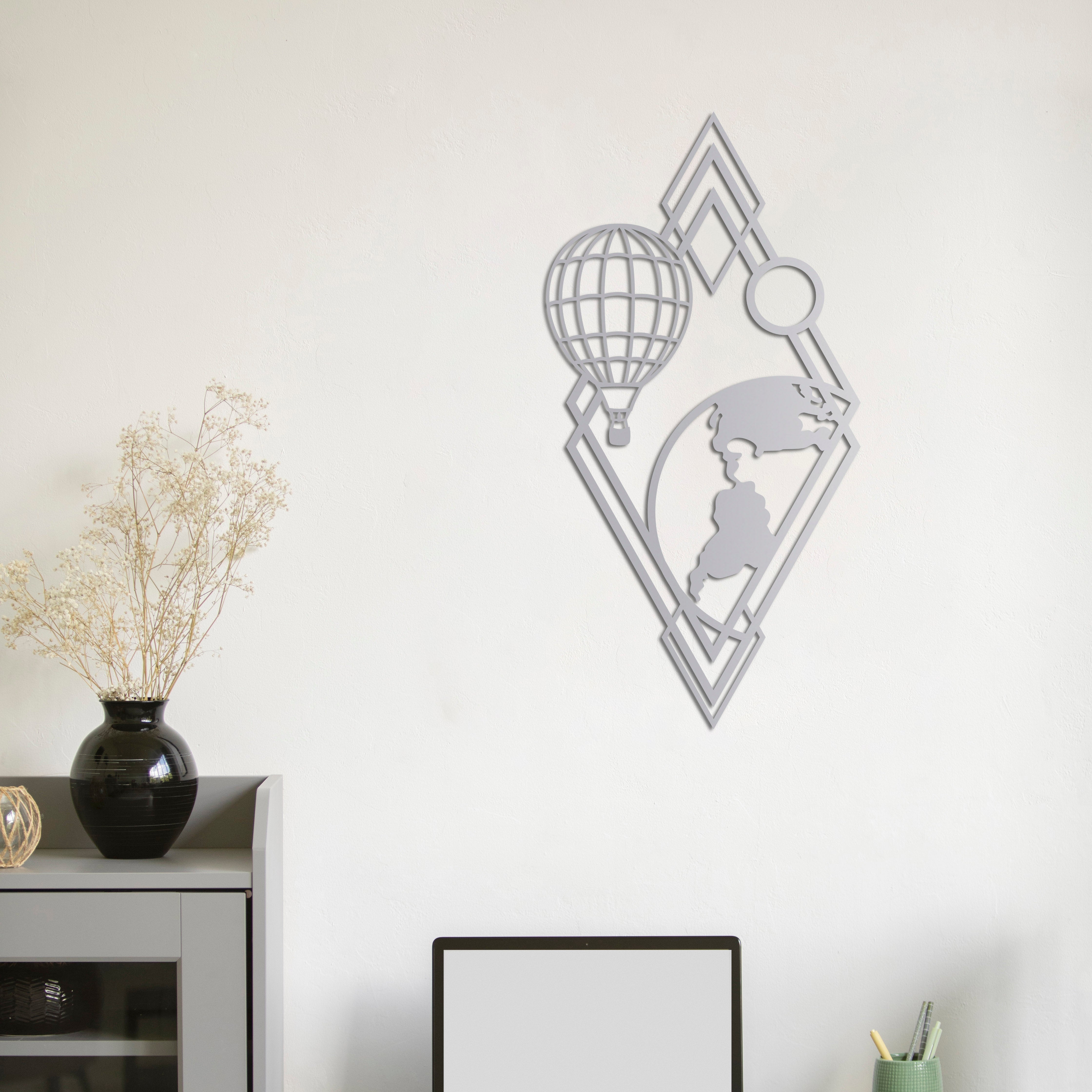 Gökyüzüne Yolculuk – Metal Duvar Dekoru Laser Artique