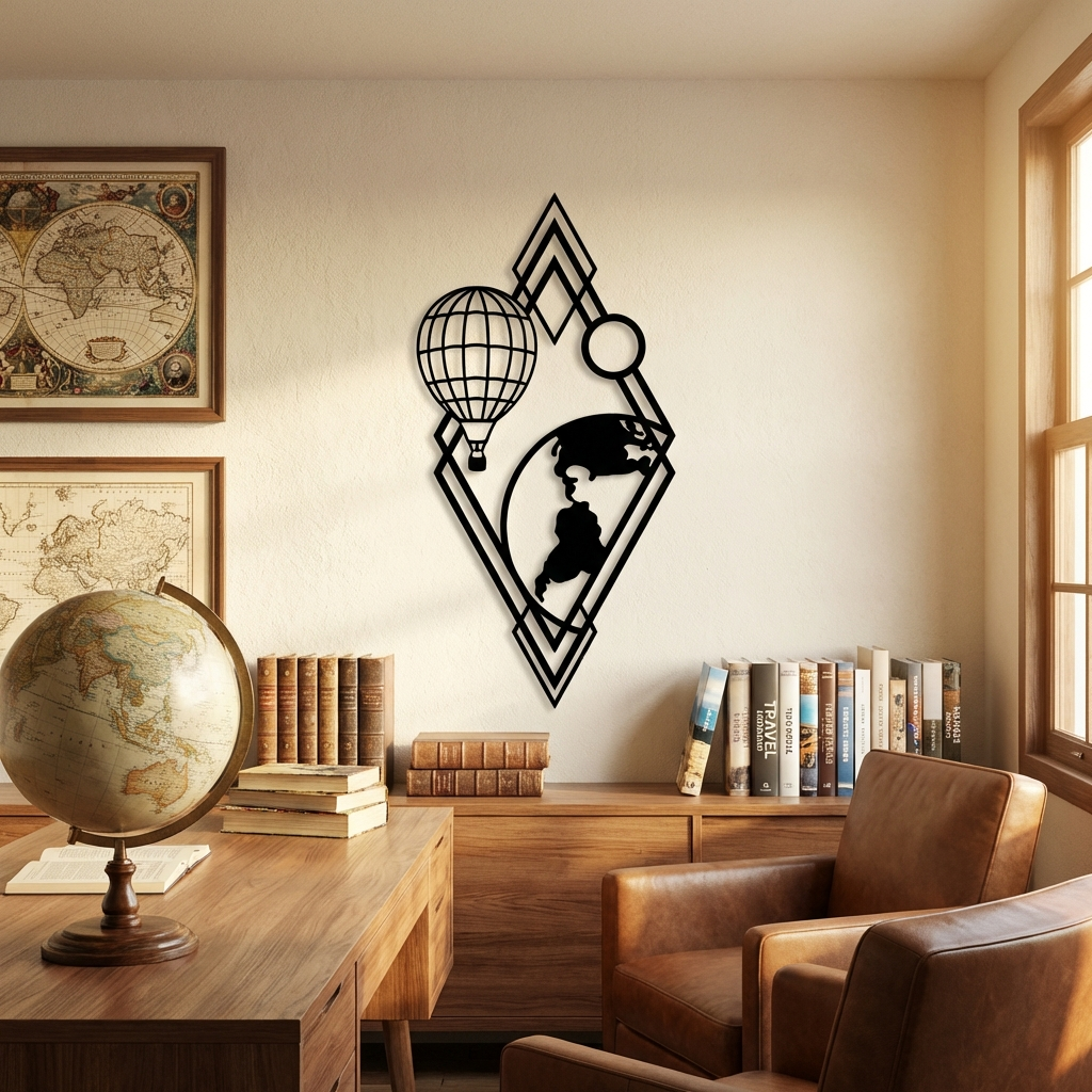 Gökyüzüne Yolculuk – Metal Duvar Dekoru