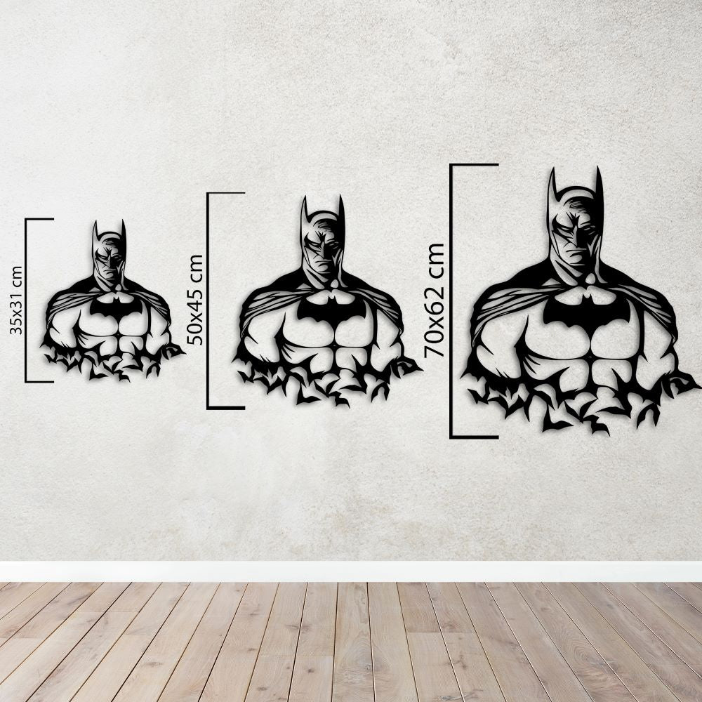 Gotham'ın Gözcüsü Metal Duvar Dekoru