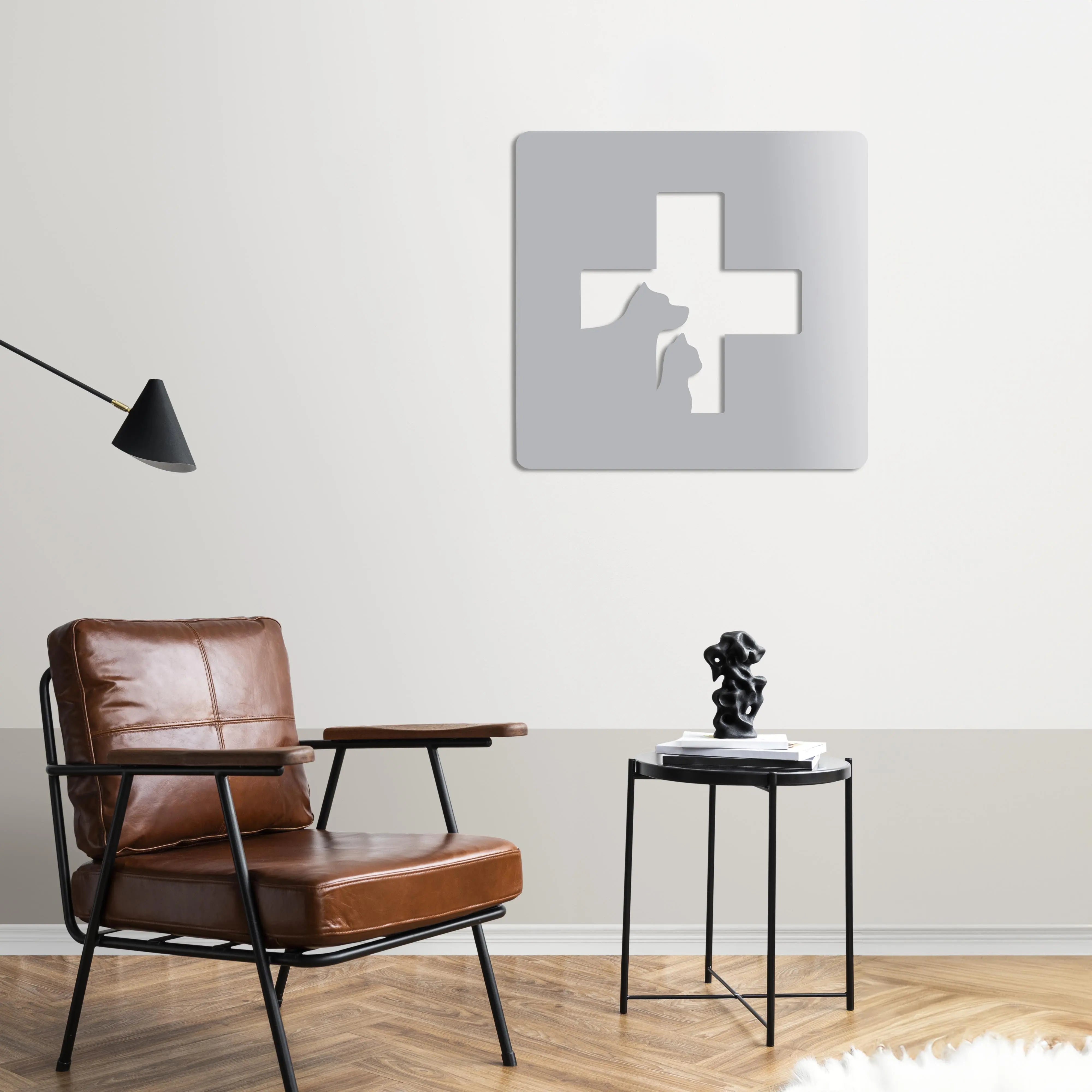 Sadakat ve Merhamet Metal Duvar Dekoru Laser Artique