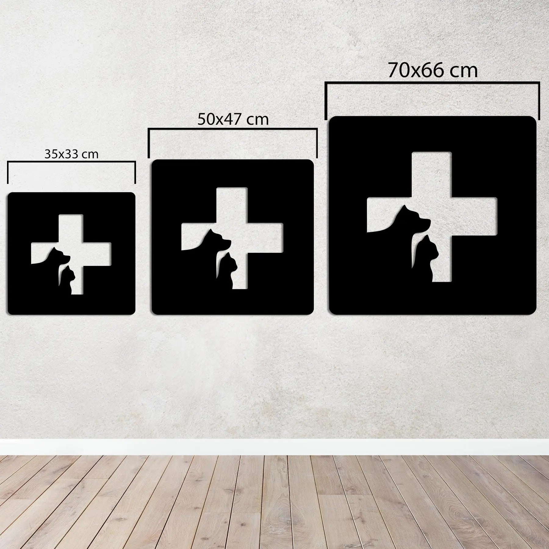 Sadakat ve Merhamet Metal Duvar Dekoru Laser Artique