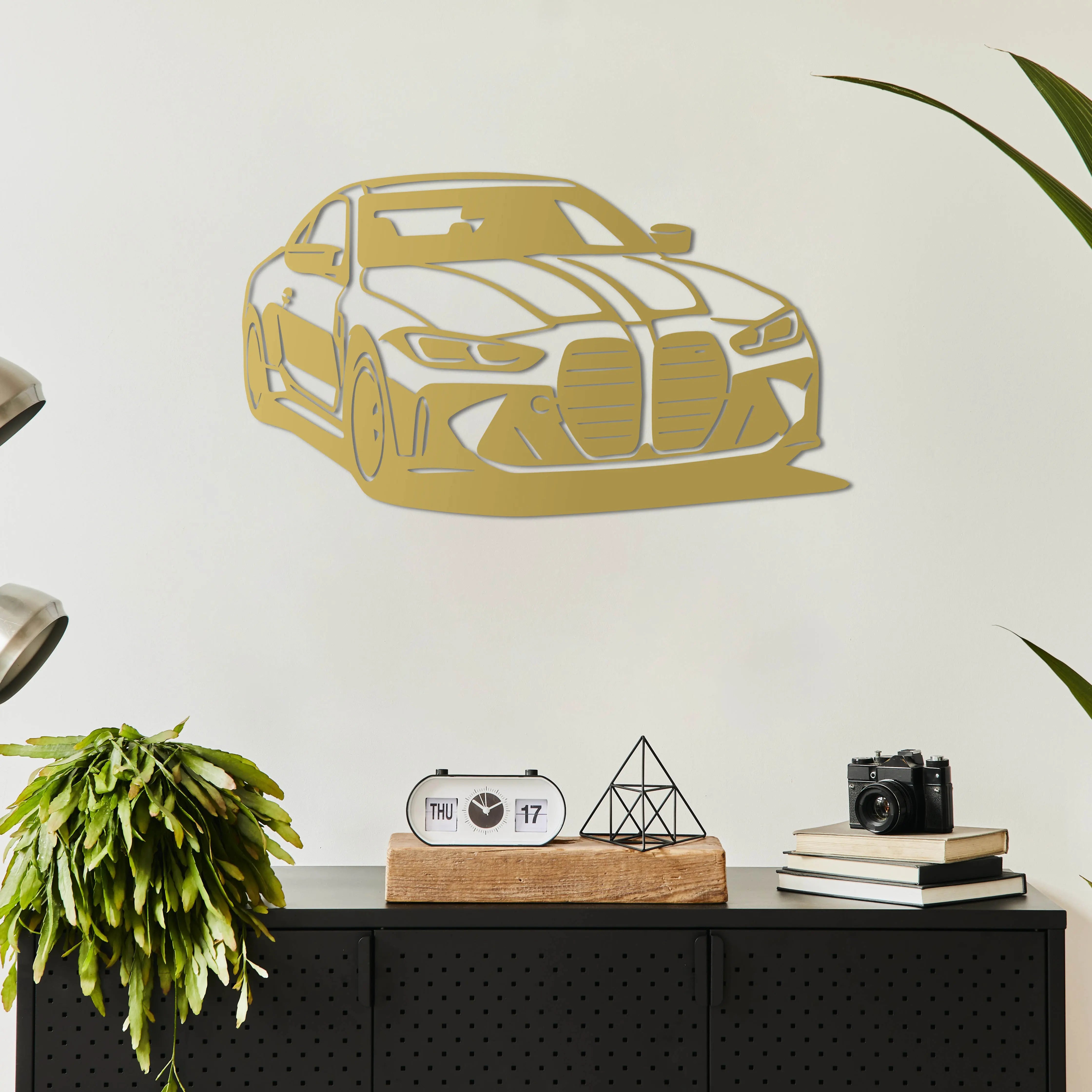 BMW M4 – Araba Metal Duvar Dekoru Laser Artique