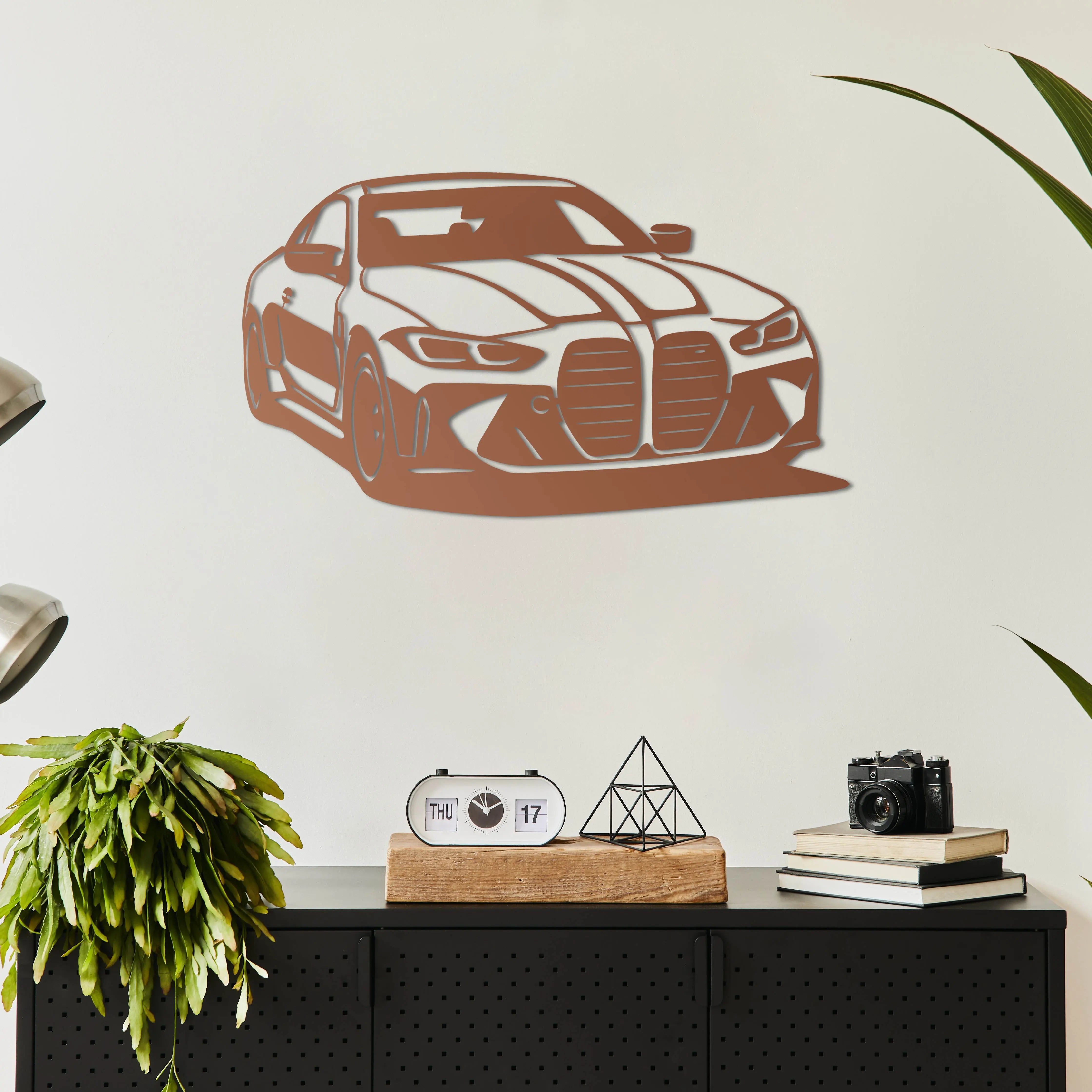 BMW M4 – Araba Metal Duvar Dekoru Laser Artique