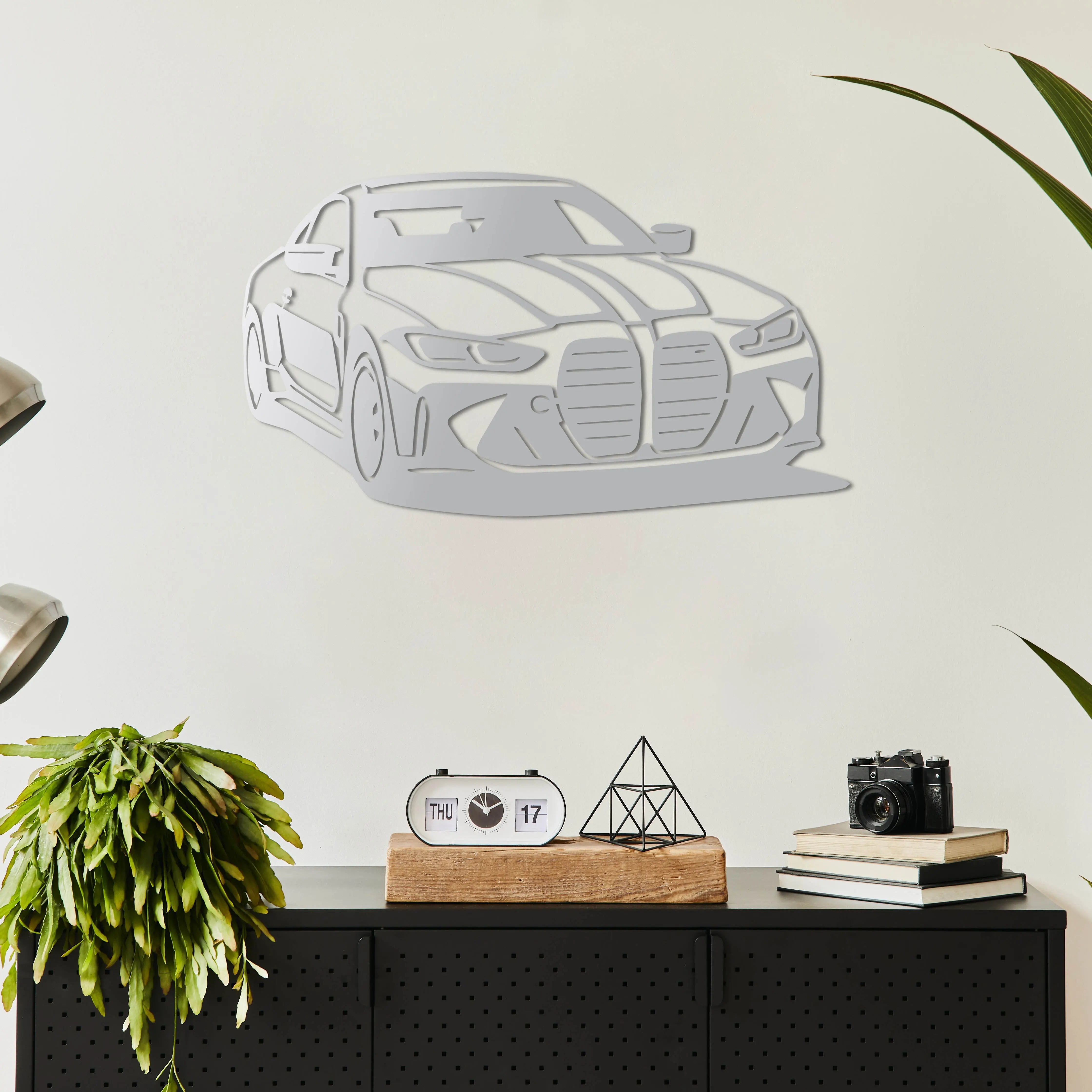 BMW M4 – Araba Metal Duvar Dekoru Laser Artique