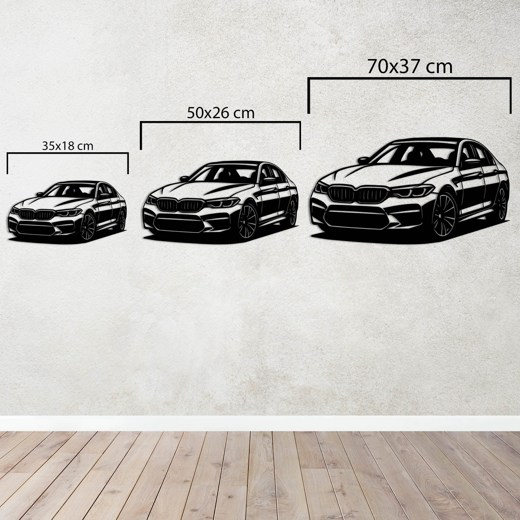 BMW M5 – Araba Metal Duvar Dekoru