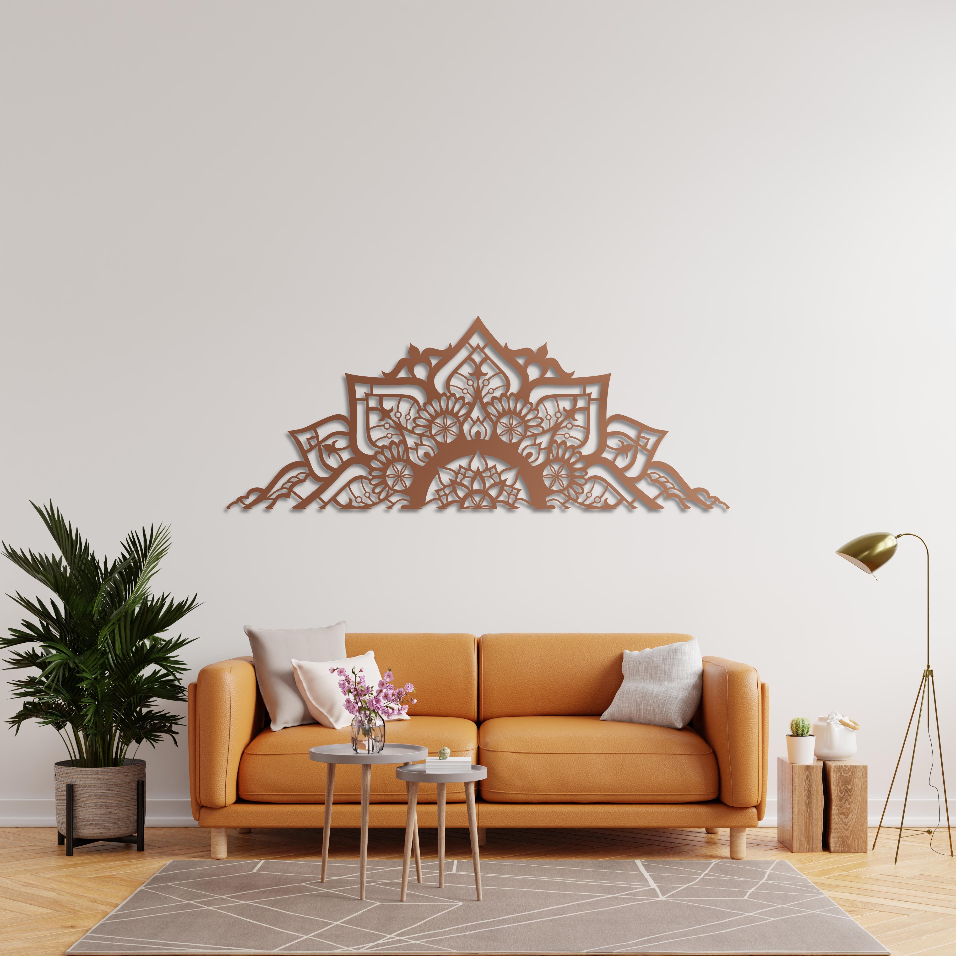 Mandala Metal Duvar Dekoru