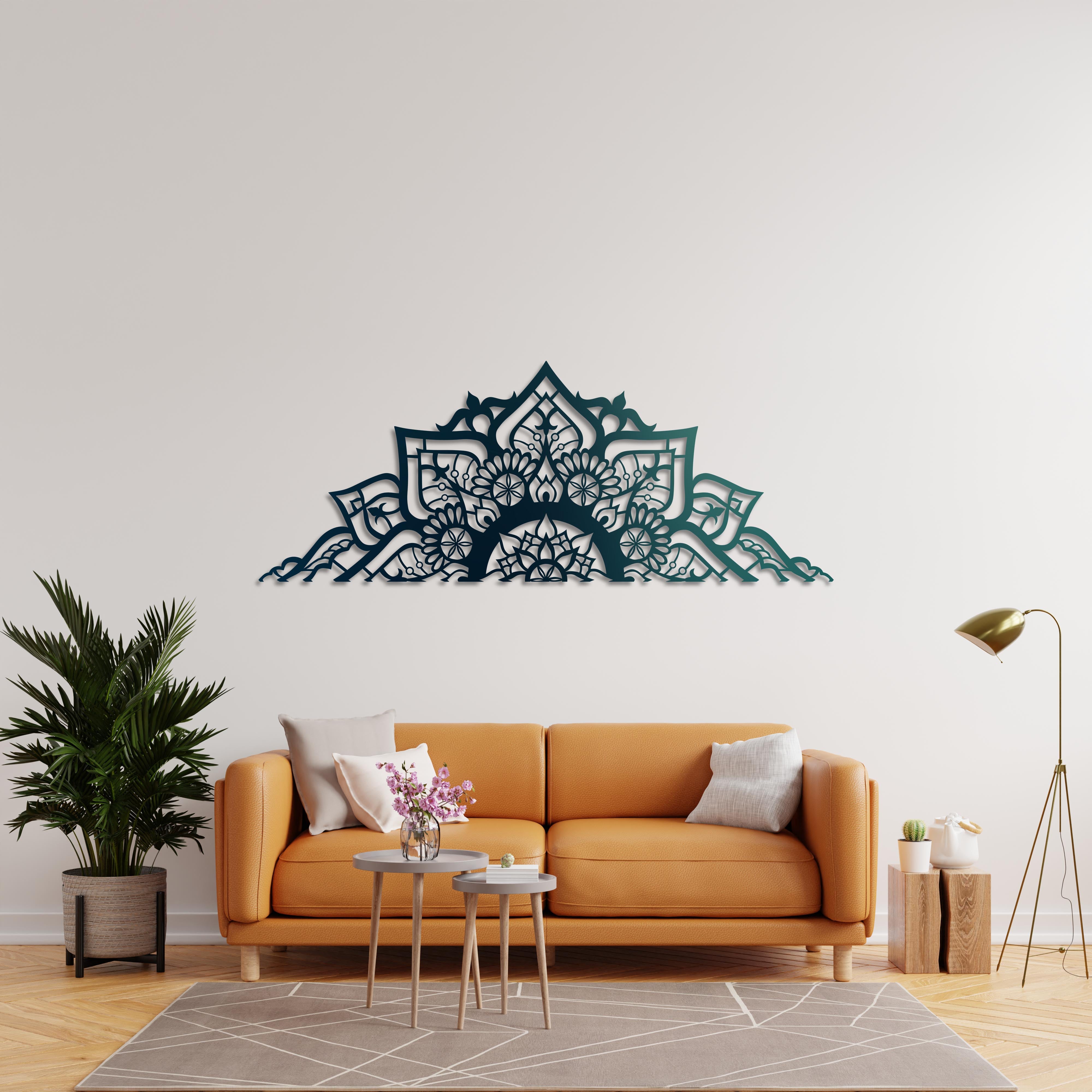 Mandala Metal Duvar Dekoru