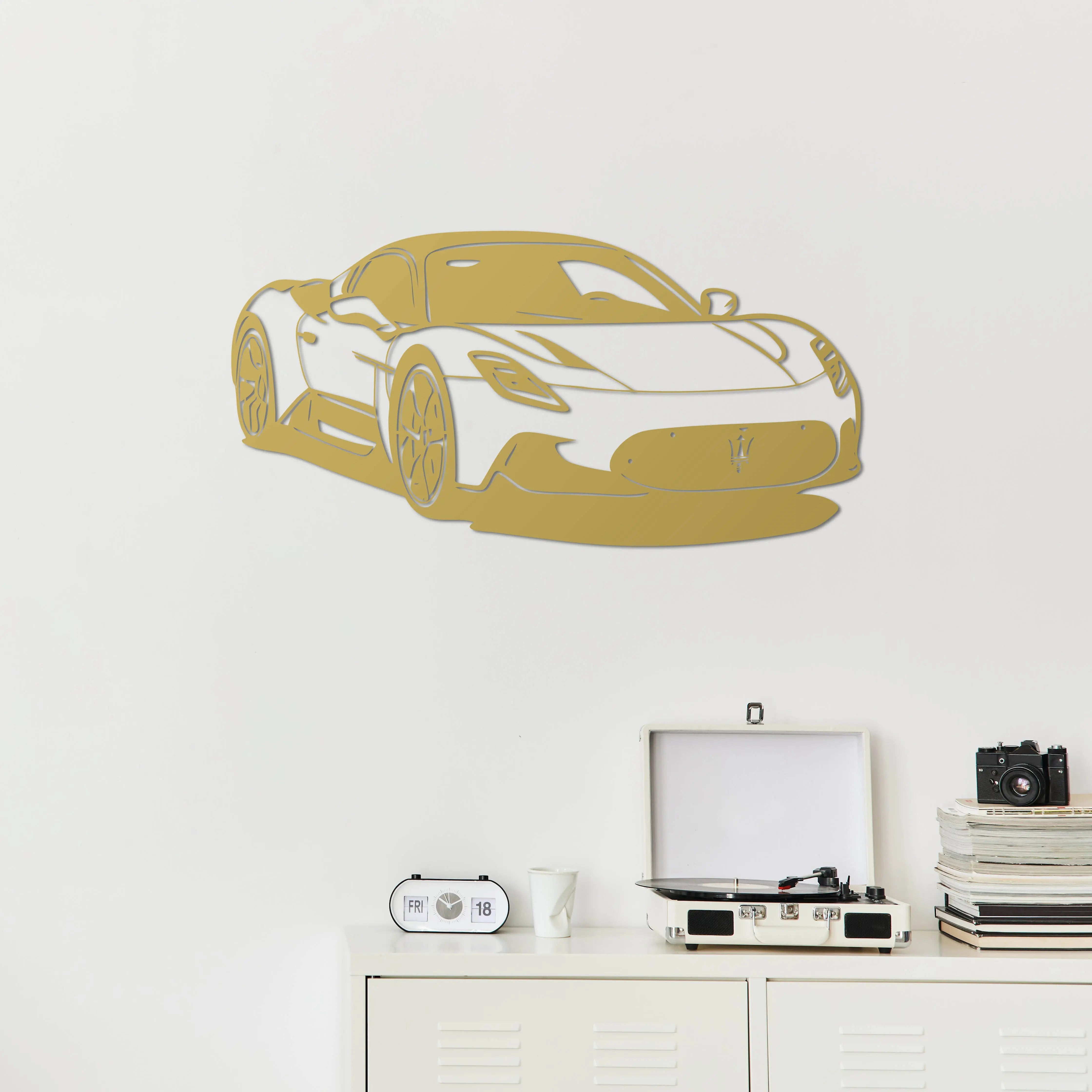 Maserati MC20 – Metal Duvar Dekoru Laser Artique