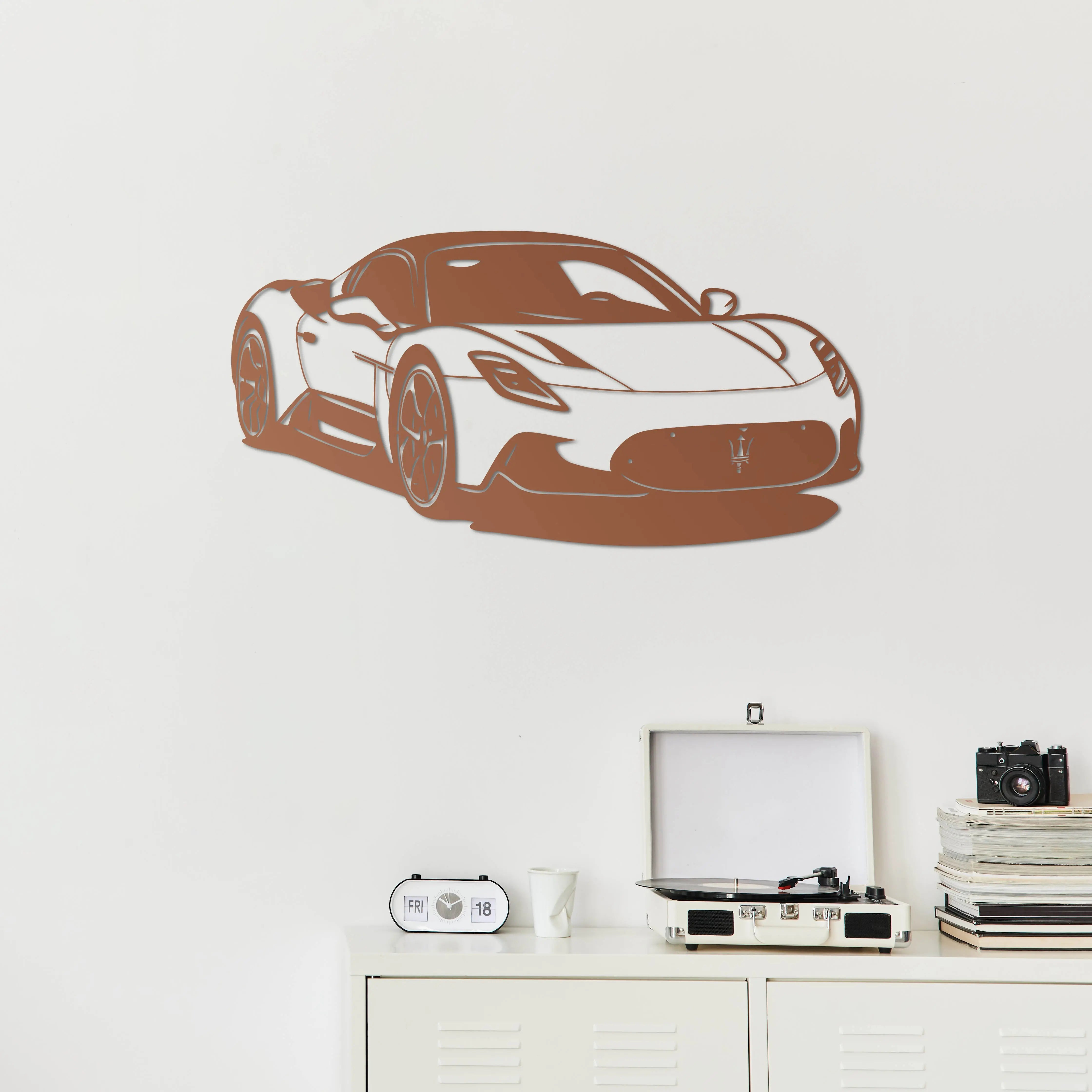 Maserati MC20 – Metal Duvar Dekoru Laser Artique