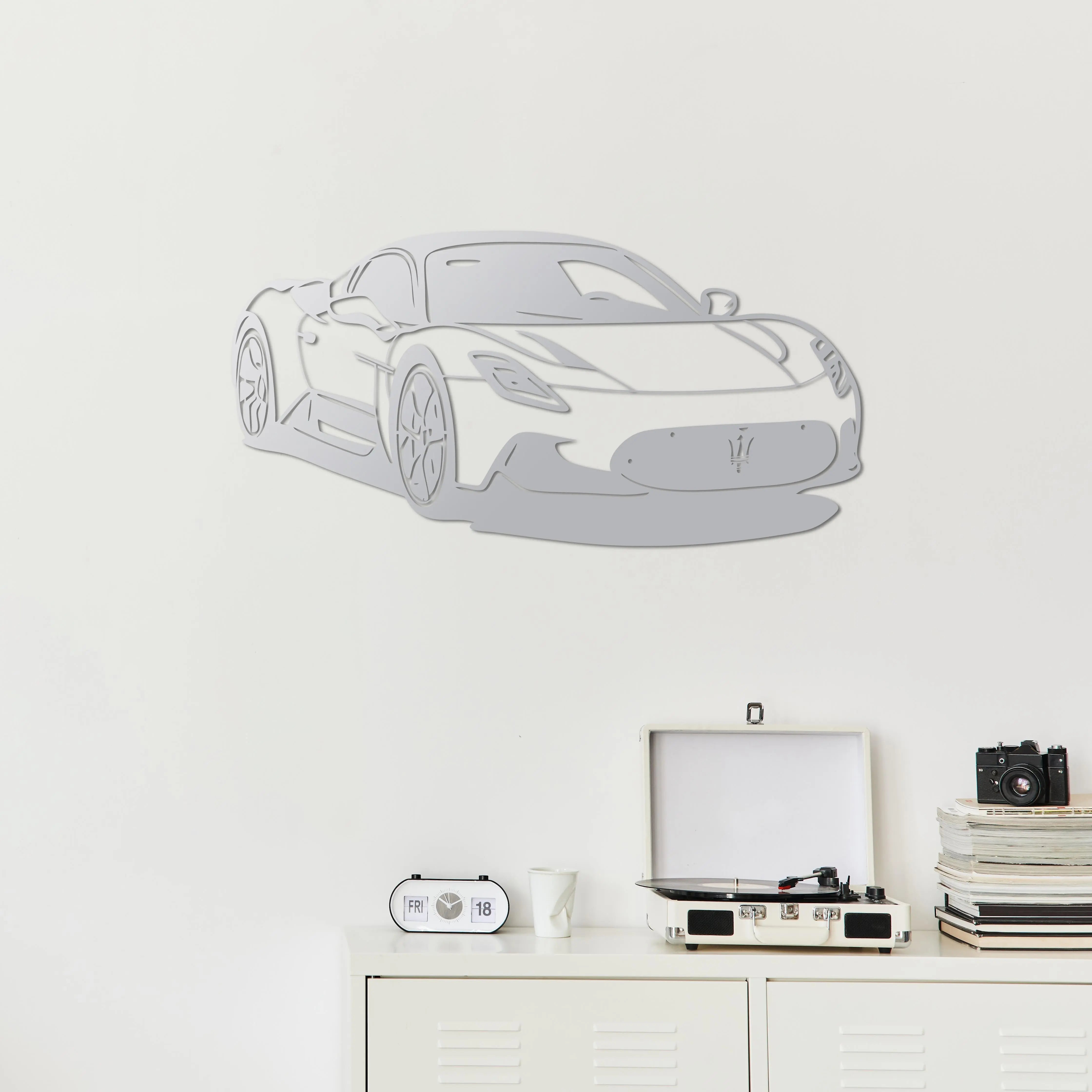 Maserati MC20 – Metal Duvar Dekoru Laser Artique