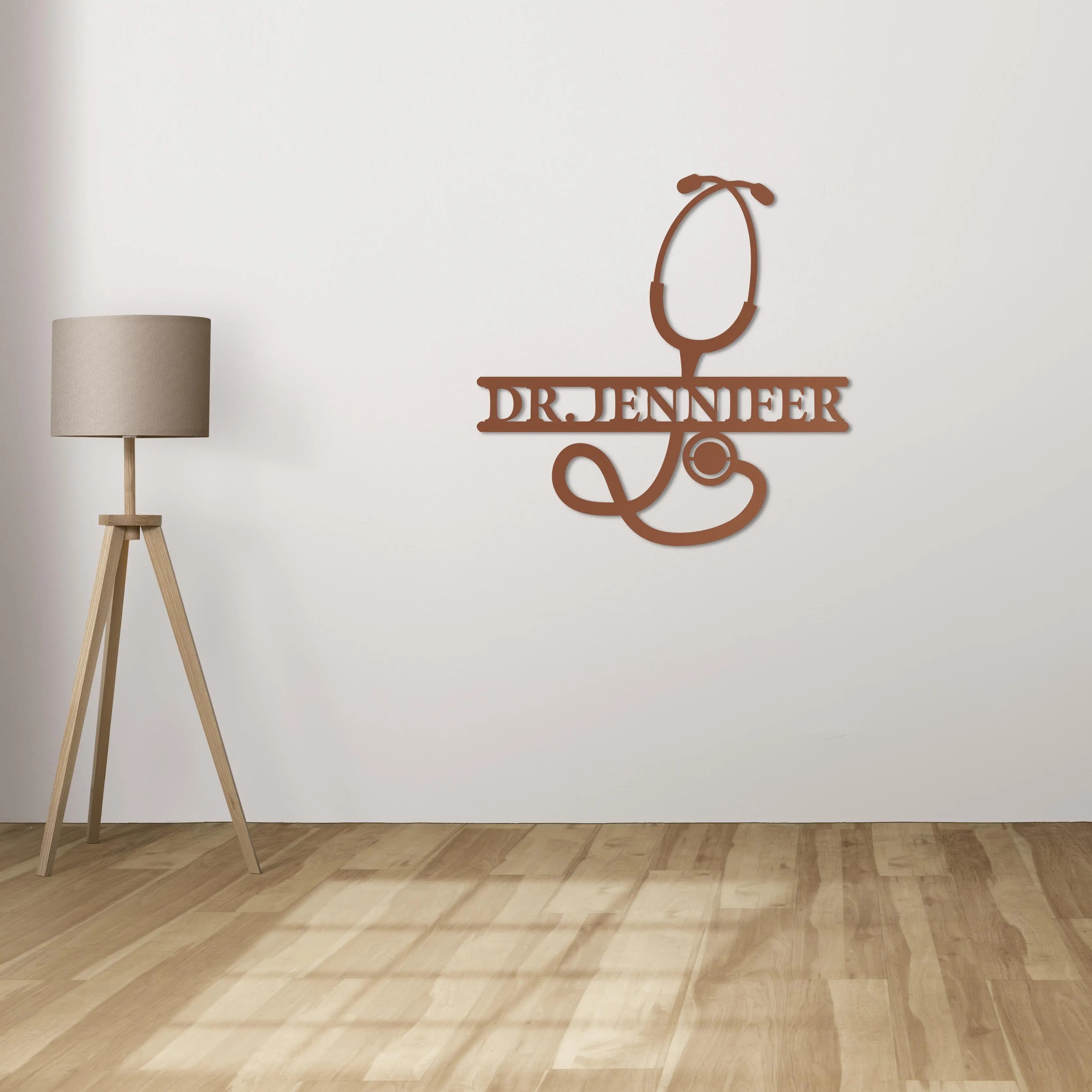 Nabız Noktası Metal Duvar Dekoru Laser Artique