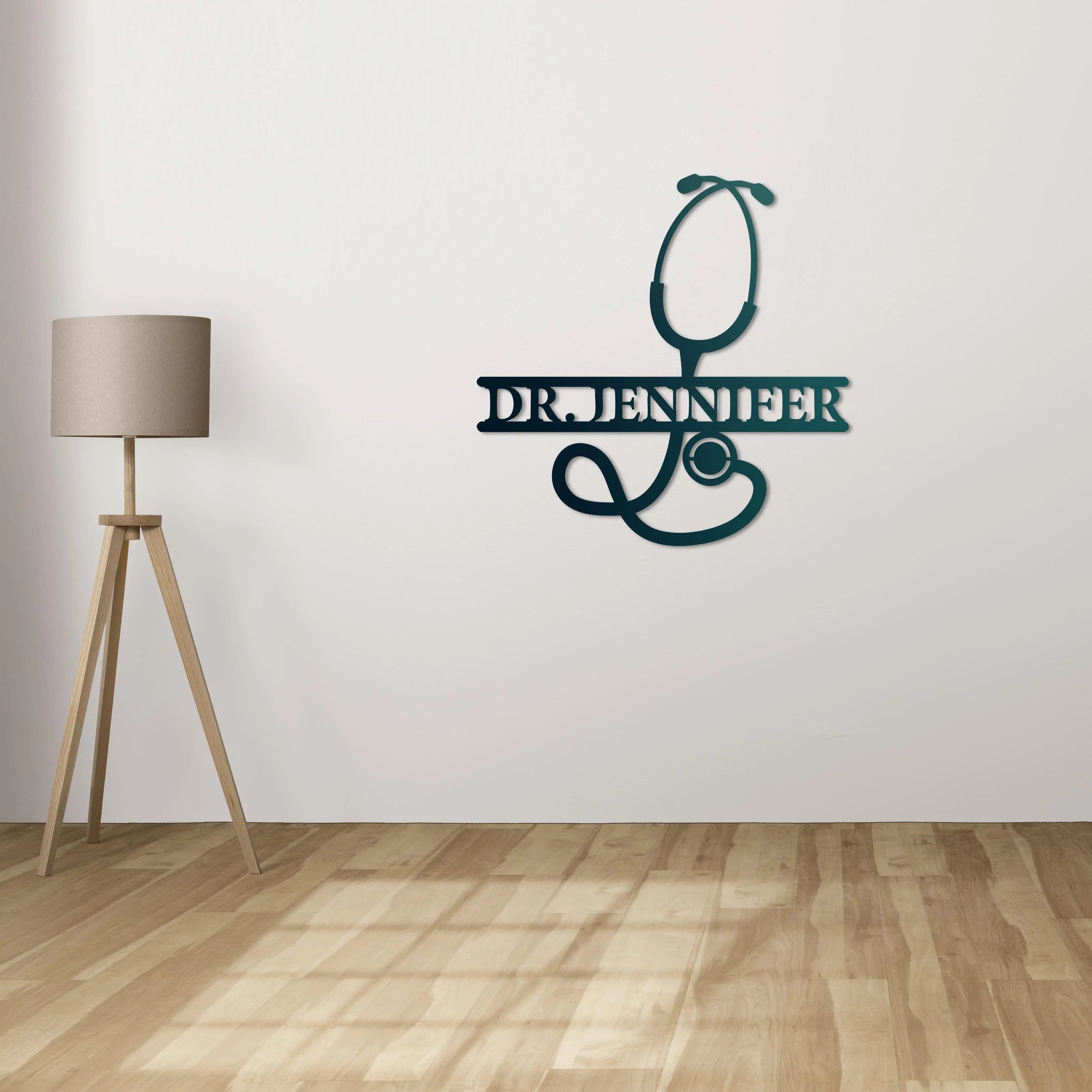 Nabız Noktası Metal Duvar Dekoru Laser Artique