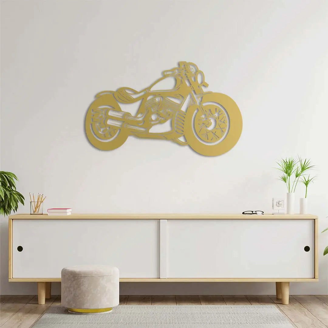Chopper Ruh – Metal Motosiklet Duvar Dekoru Laser Artique