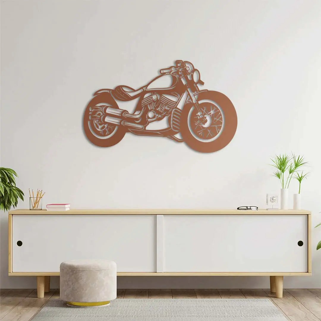 Chopper Ruh – Metal Motosiklet Duvar Dekoru Laser Artique