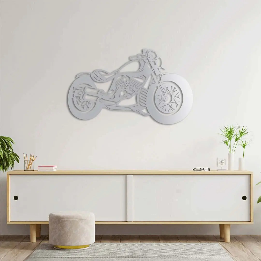 Chopper Ruh – Metal Motosiklet Duvar Dekoru Laser Artique