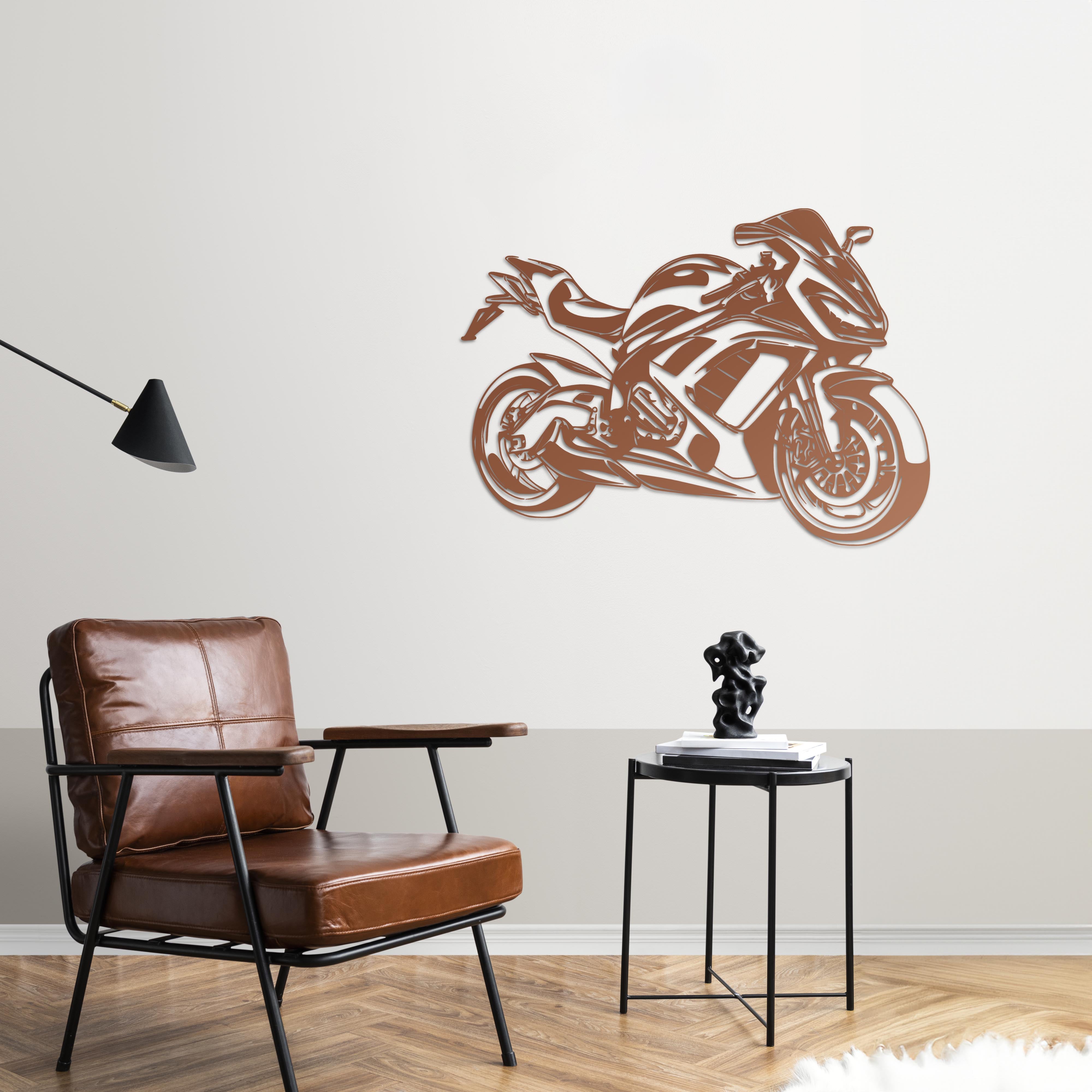Kawasaki Ninja – Motor Metal Duvar Dekoru
