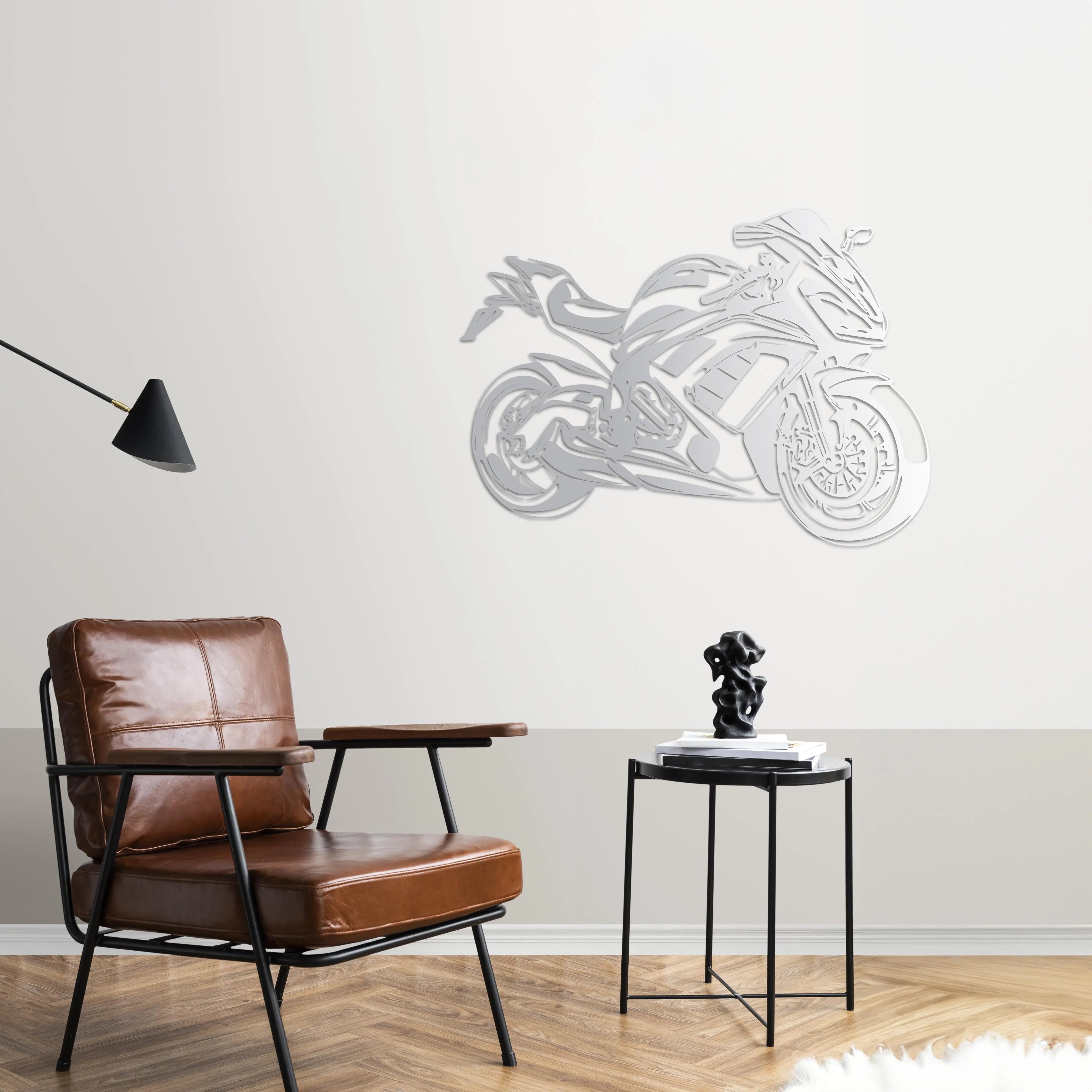 Kawasaki Ninja – Motor Metal Duvar Dekoru Laser Artique