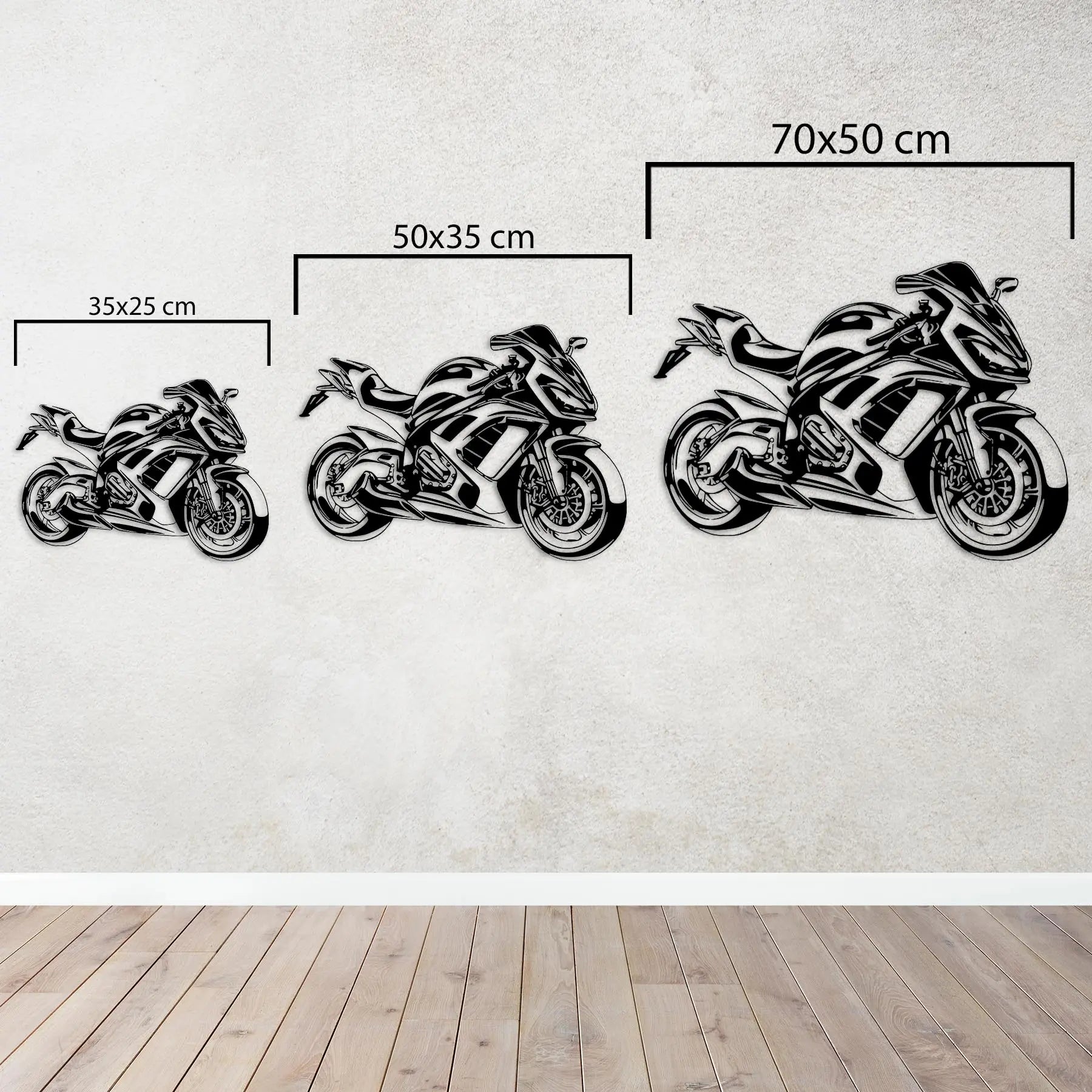 Kawasaki Ninja – Motor Metal Duvar Dekoru Laser Artique