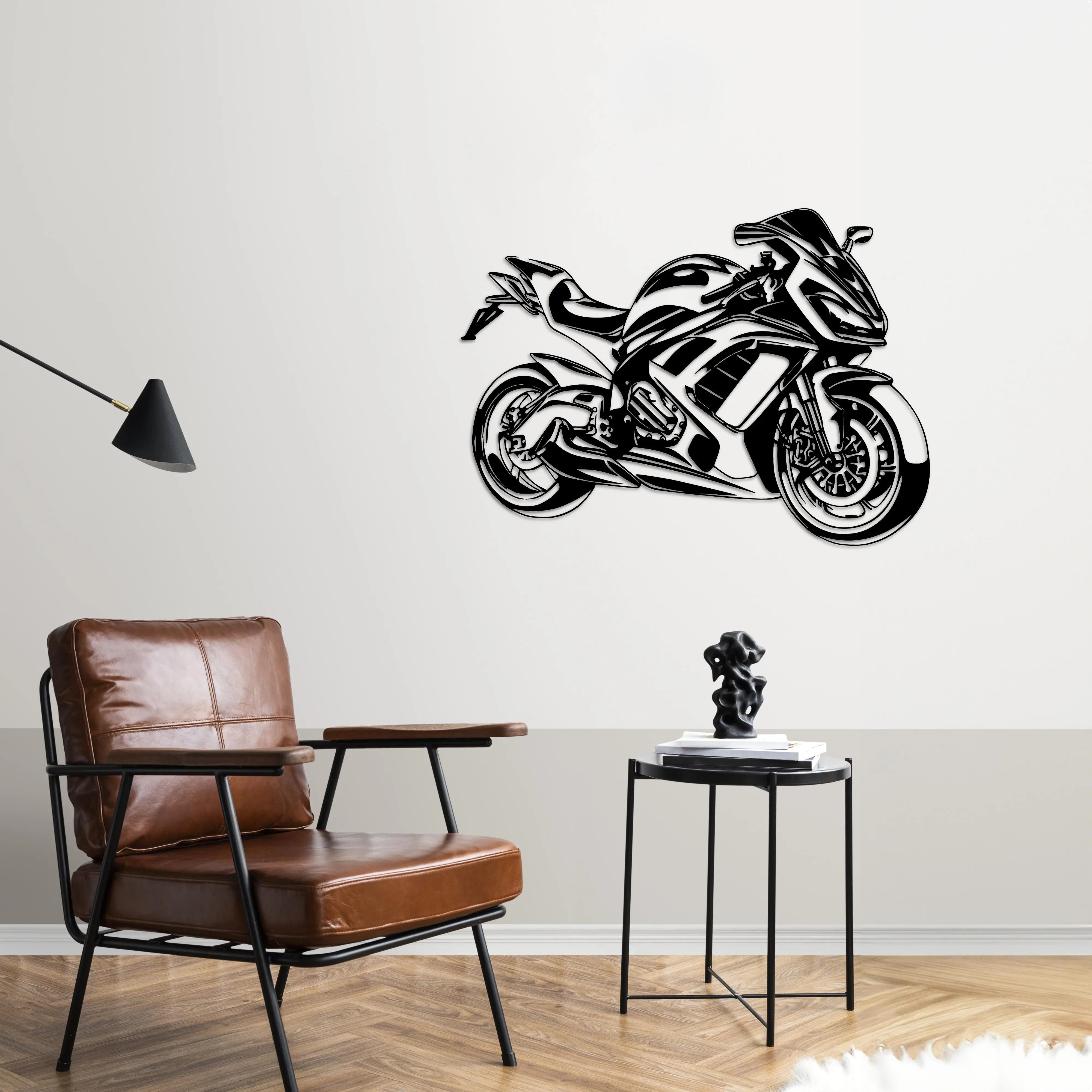 Kawasaki Ninja – Motor Metal Duvar Dekoru Laser Artique