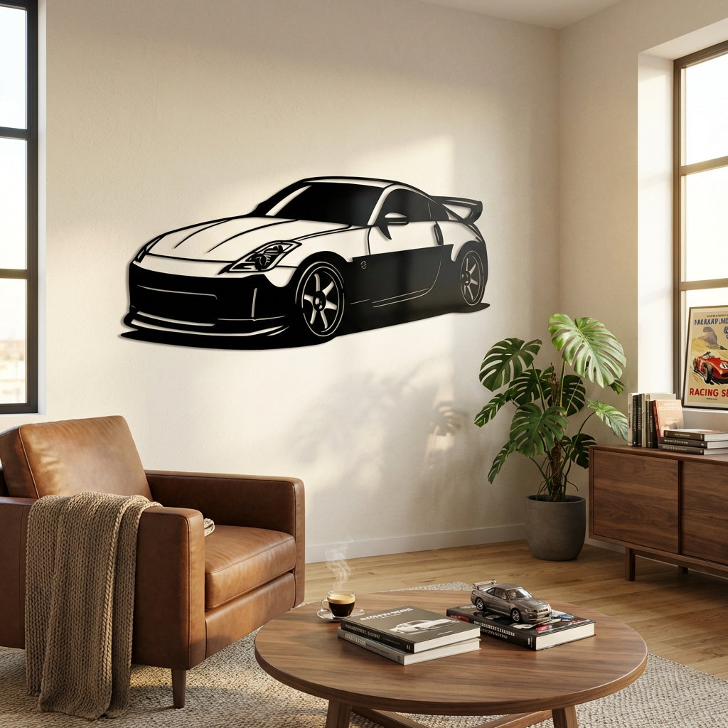 Nissan 350Z – Araba Metal Duvar Dekoru