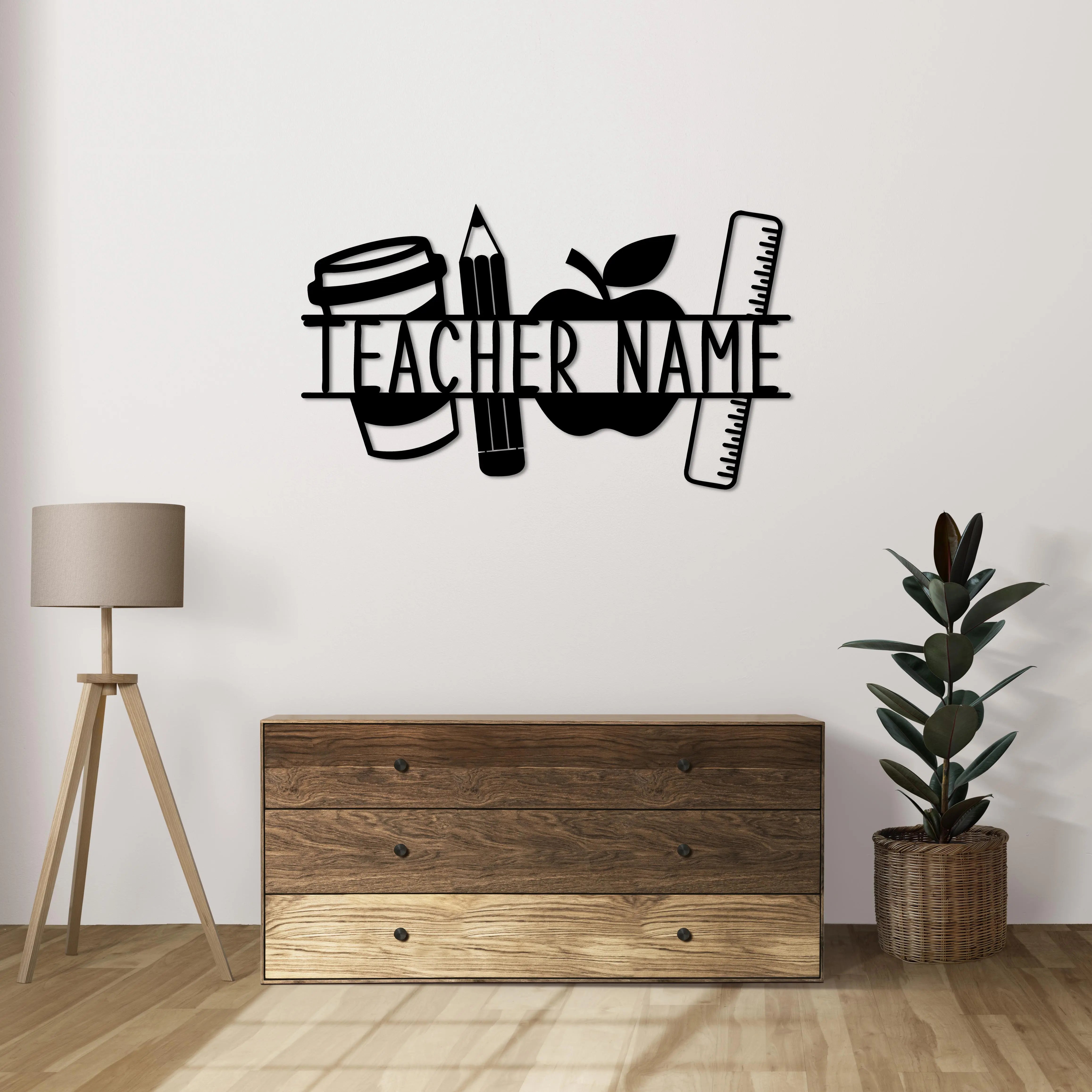 Günün Kahramanı Kişiye Özel Öğretmen Tasarımı Laser Artique