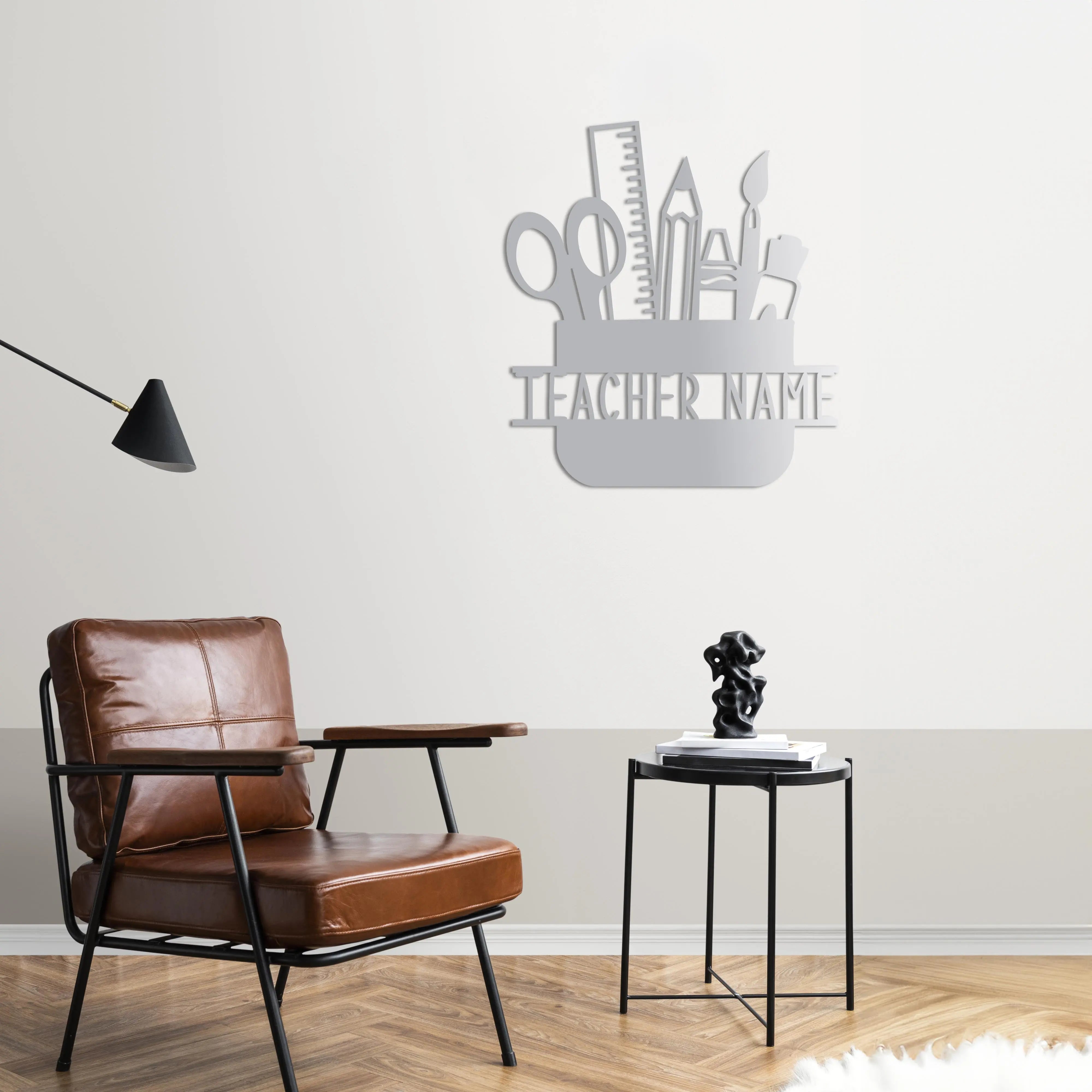 Kalem Kutusu Kişiye Özel Öğretmen Tablosu Laser Artique