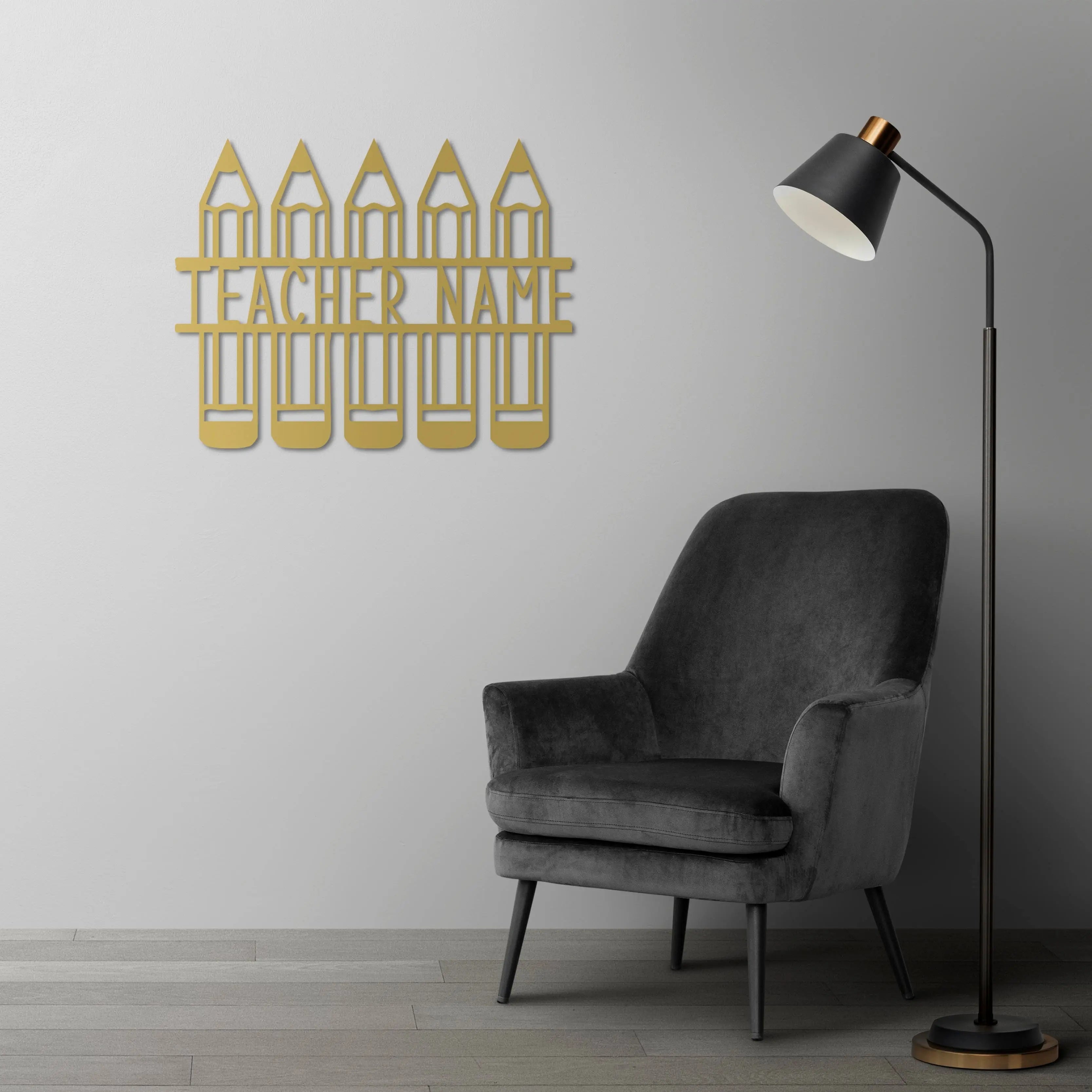 Renklerin Gücü Kişiye Özel Öğretmen Tablosu Laser Artique