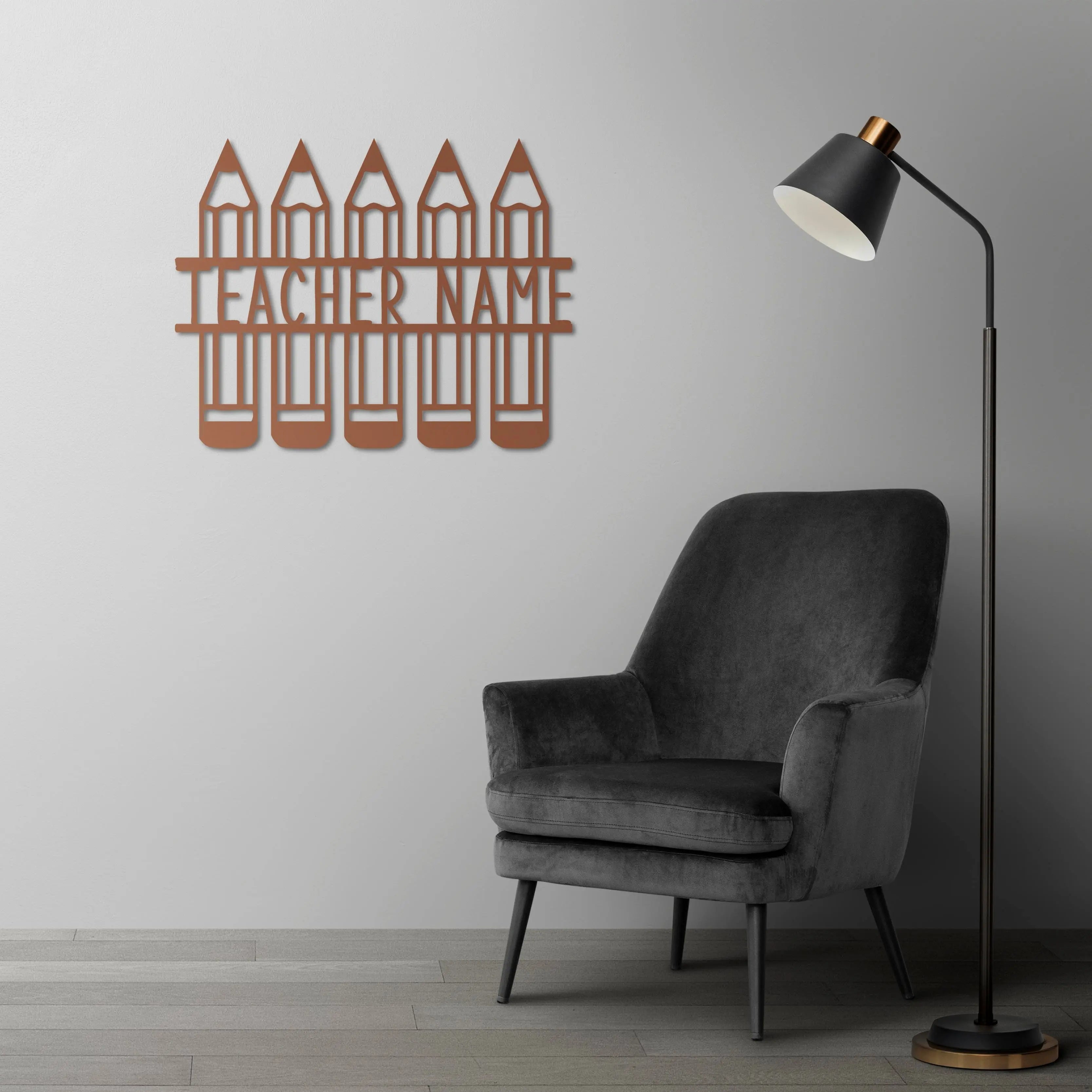 Renklerin Gücü Kişiye Özel Öğretmen Tablosu Laser Artique