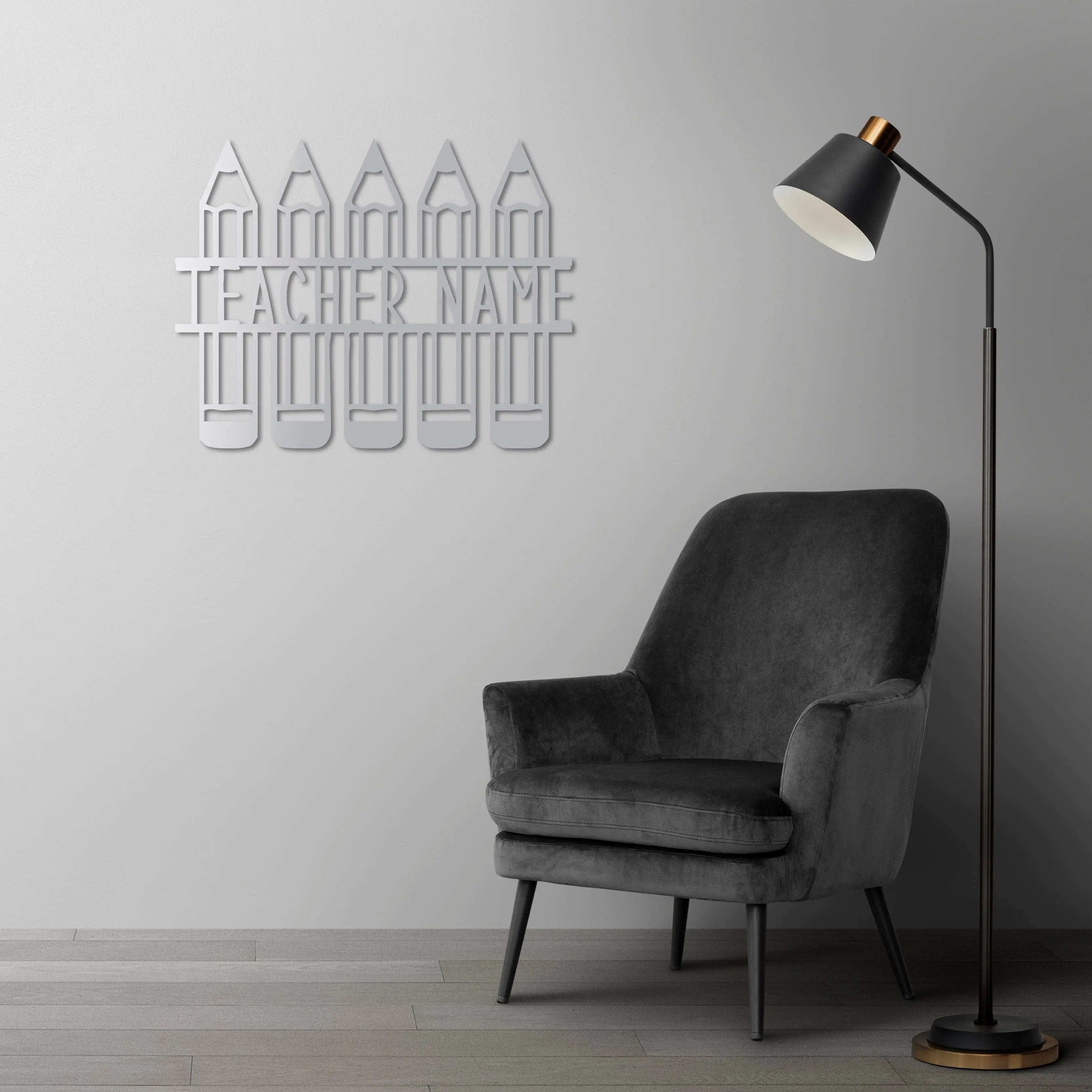 Renklerin Gücü Kişiye Özel Öğretmen Tablosu Laser Artique