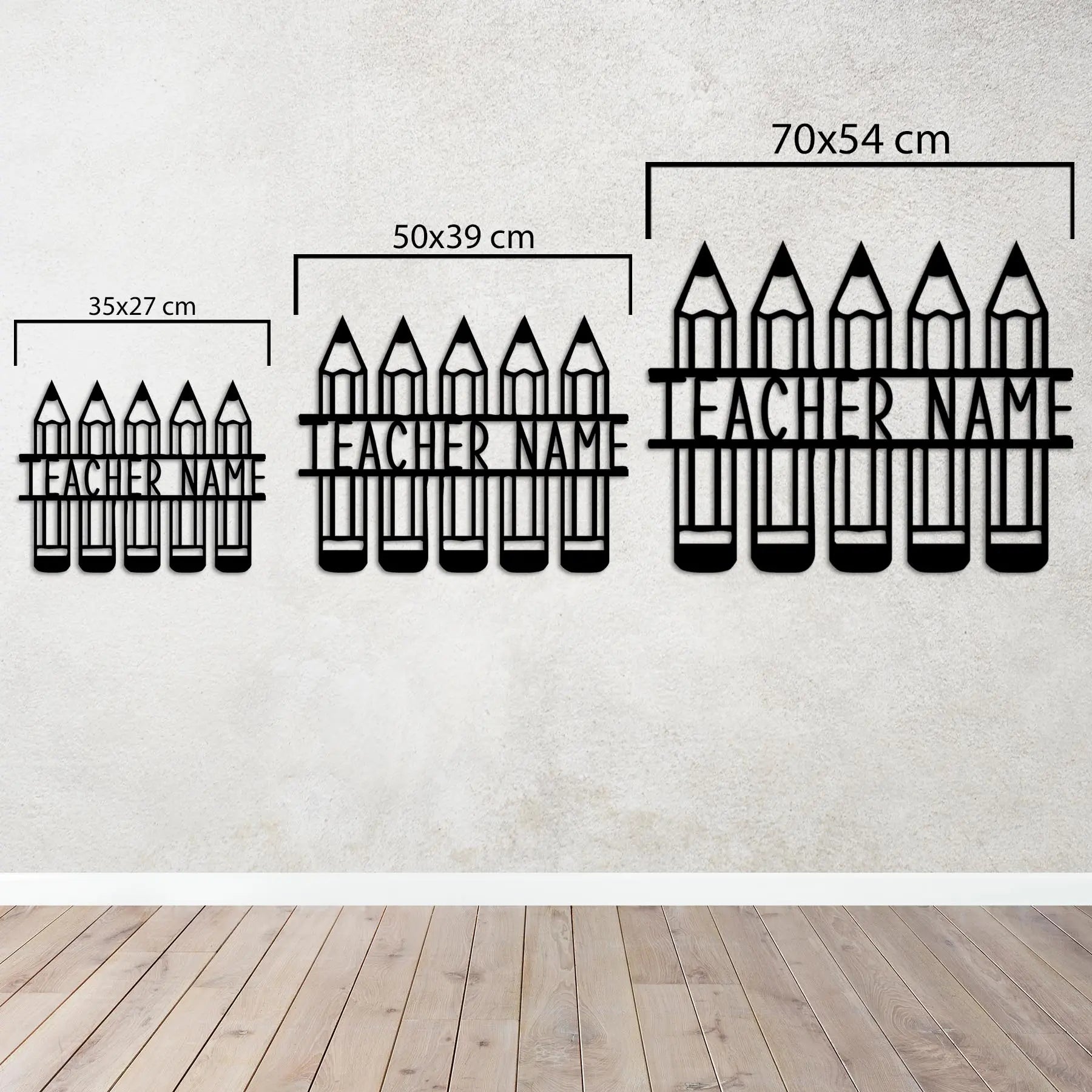 Renklerin Gücü Kişiye Özel Öğretmen Tablosu Laser Artique