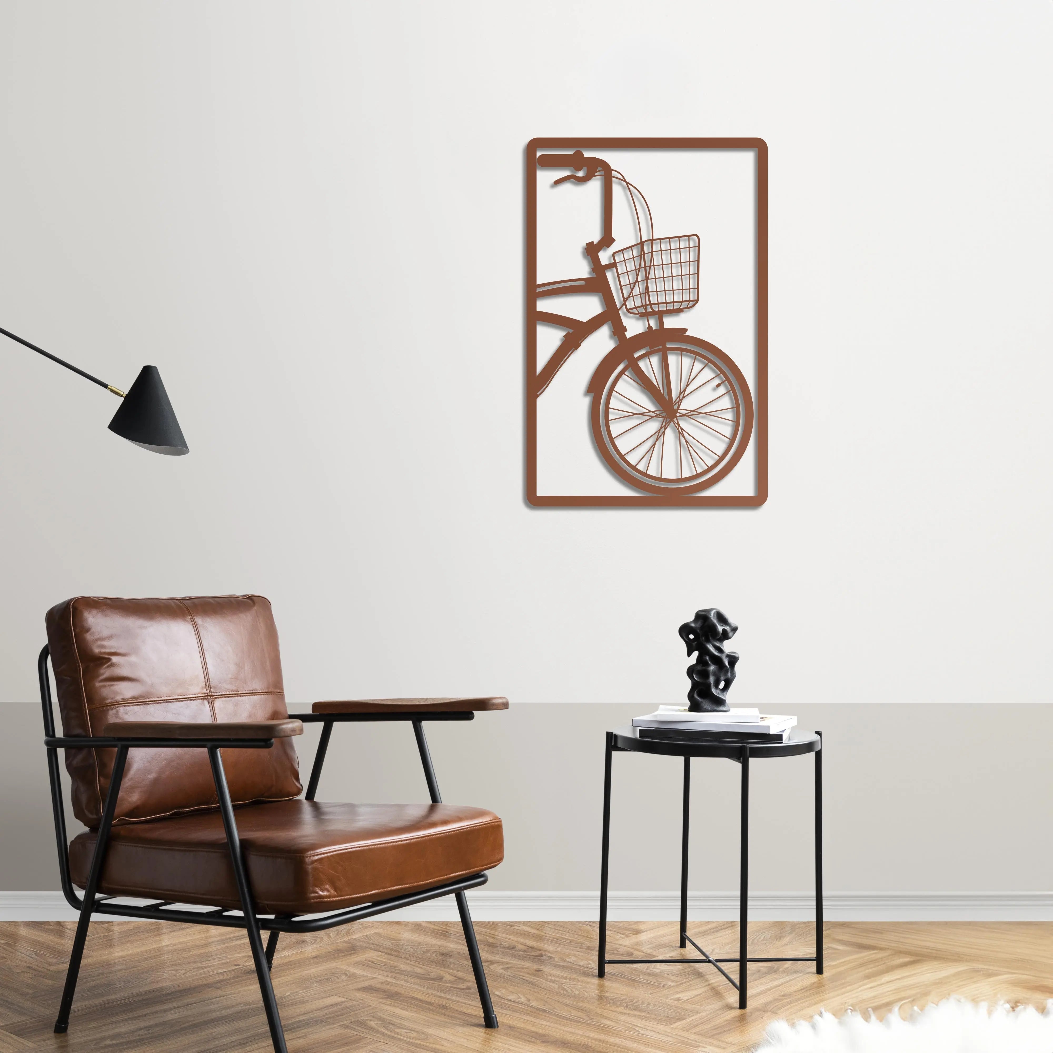 Şehir Yolculuğu Metal Duvar Dekoru Laser Artique