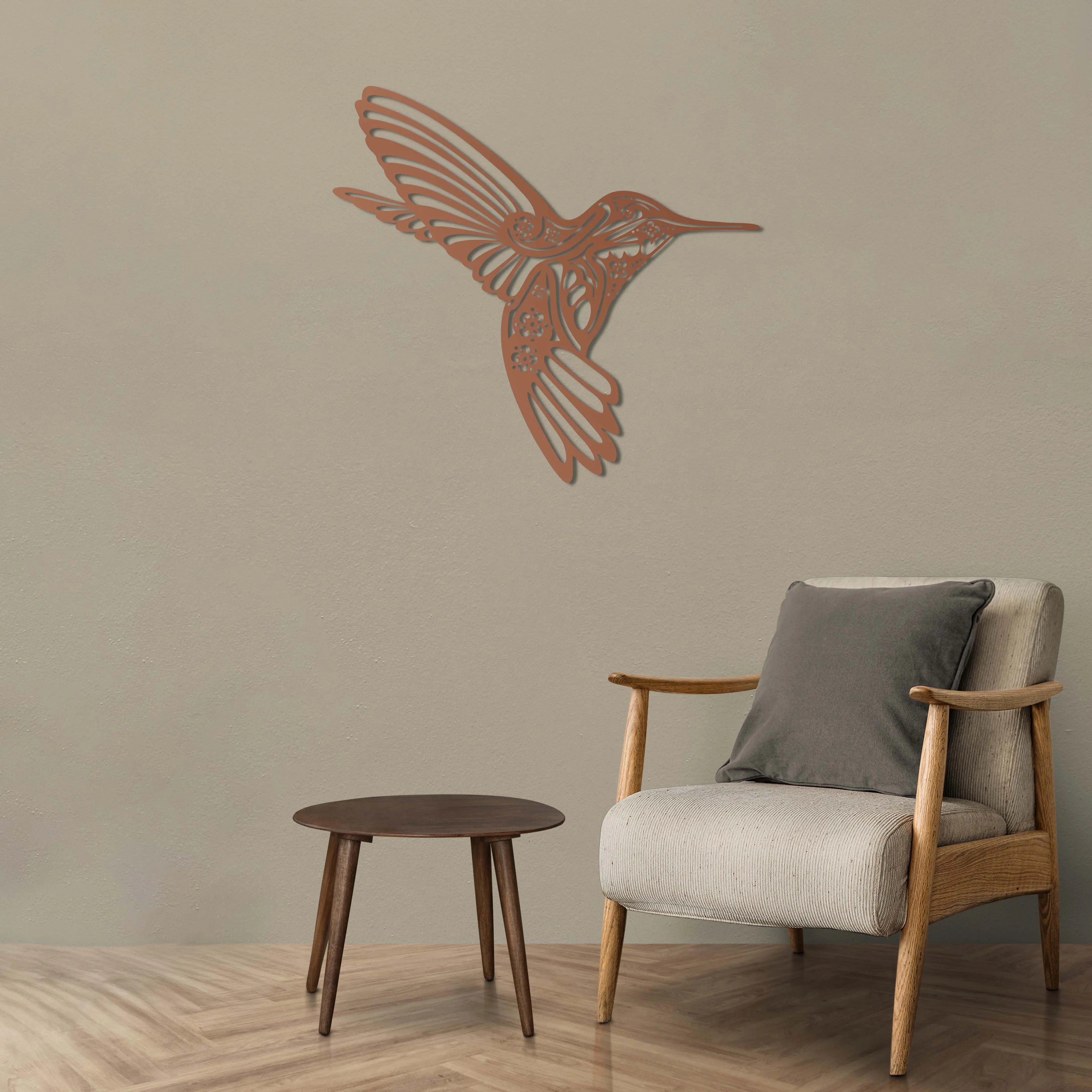 Özgürlüğün Kanatları – Metal Duvar Dekoru Laser Artique