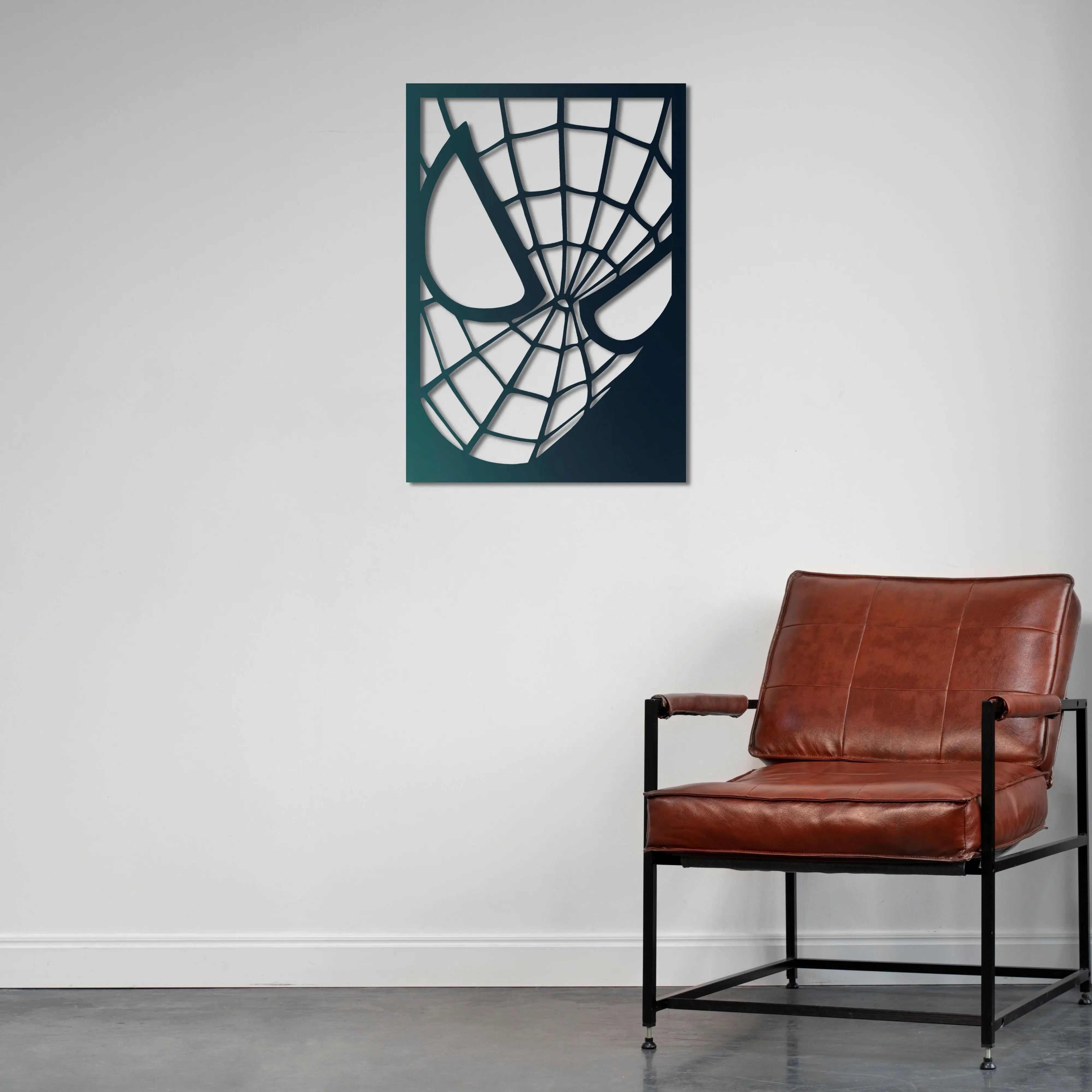 Ağların İçinden Metal Duvar Dekoru Laser Artique