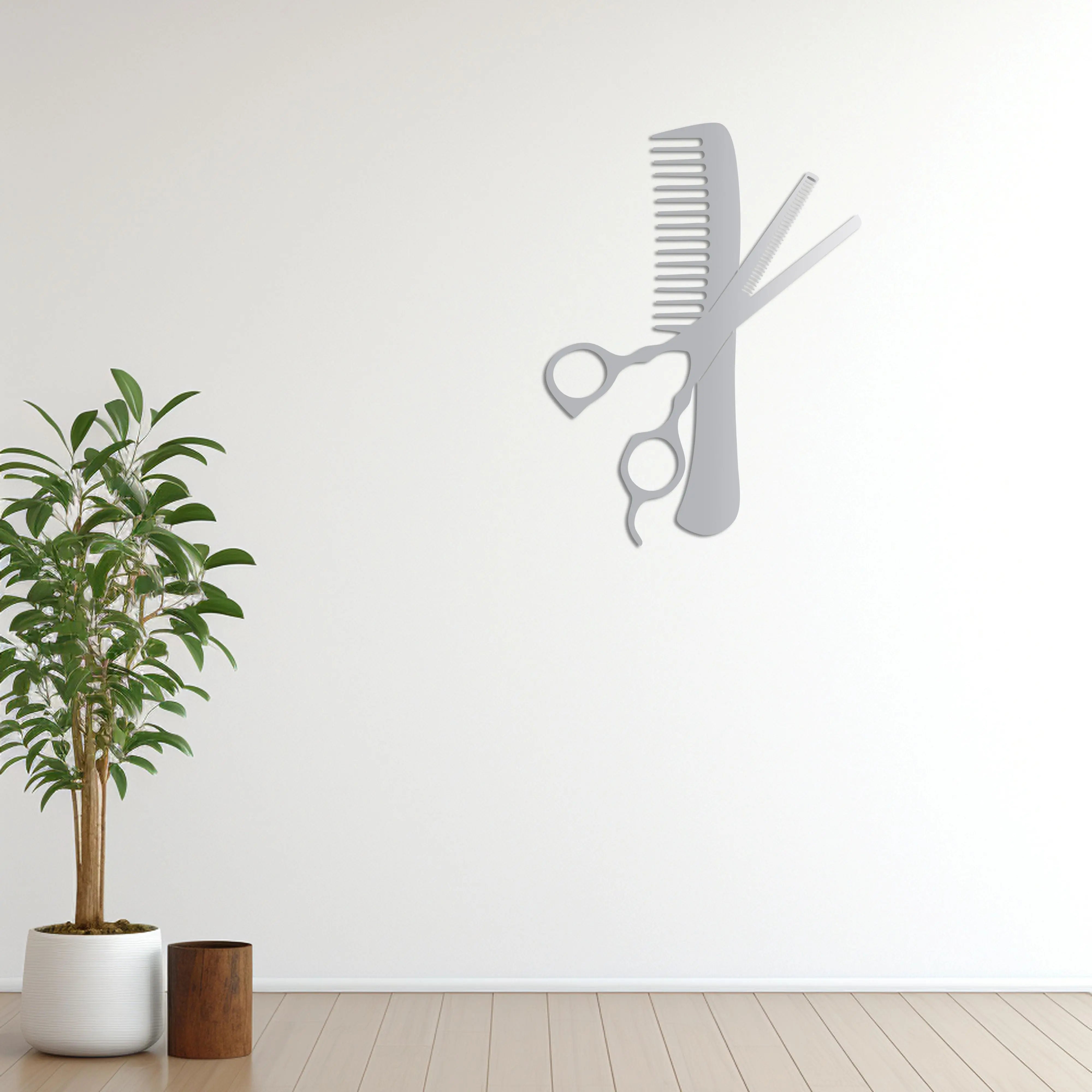 Kes & Tara – Berber Temalı Metal Duvar Dekoru Laser Artique