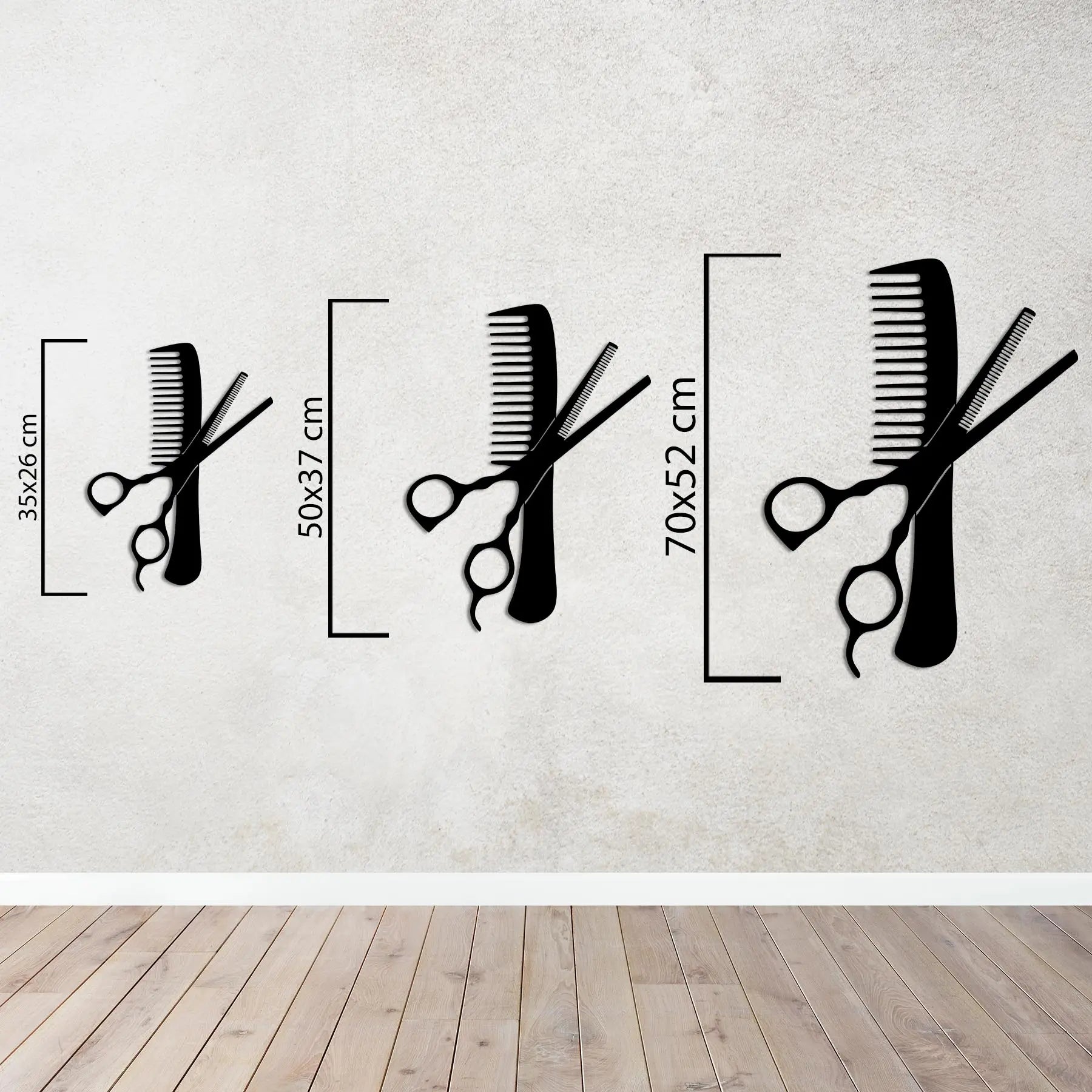 Kes & Tara – Berber Temalı Metal Duvar Dekoru Laser Artique