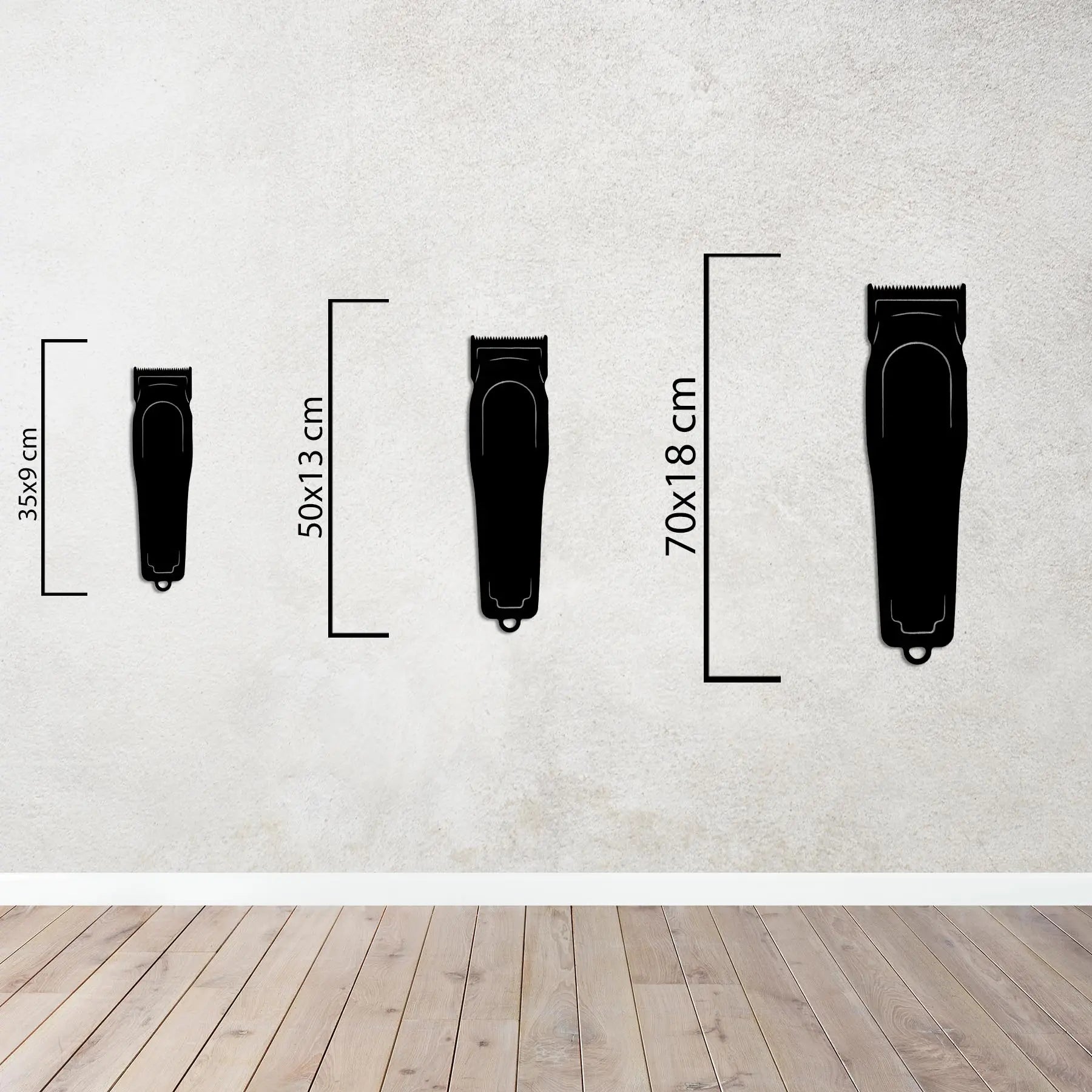 Ustalığın Sesi – Berber Metal Duvar Dekoru Laser Artique