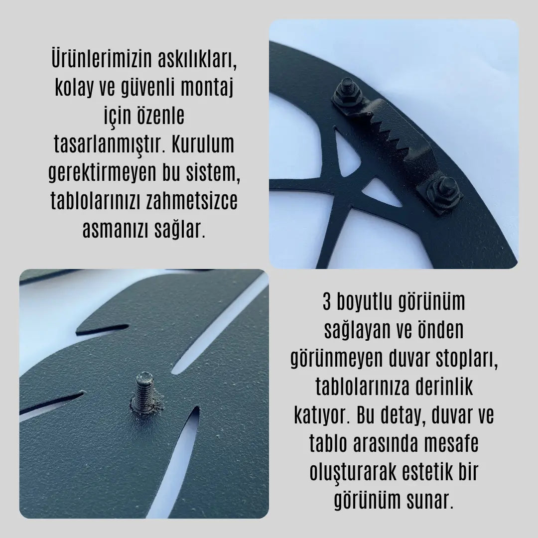 Ejderhanın Yükselişi Metal Duvar Dekoru Laser Artique