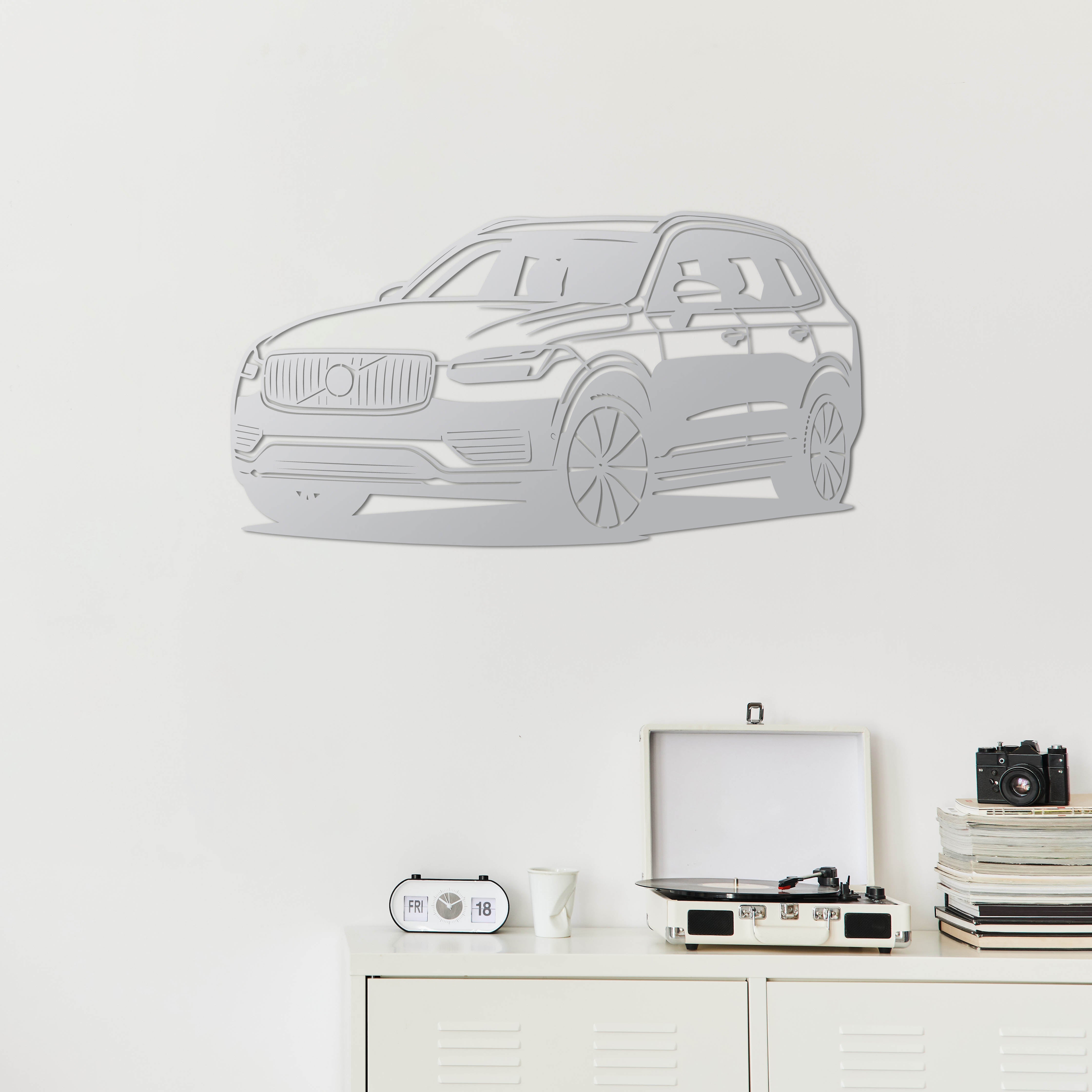 Volvo XC90 – Araba Metal Duvar Dekoru