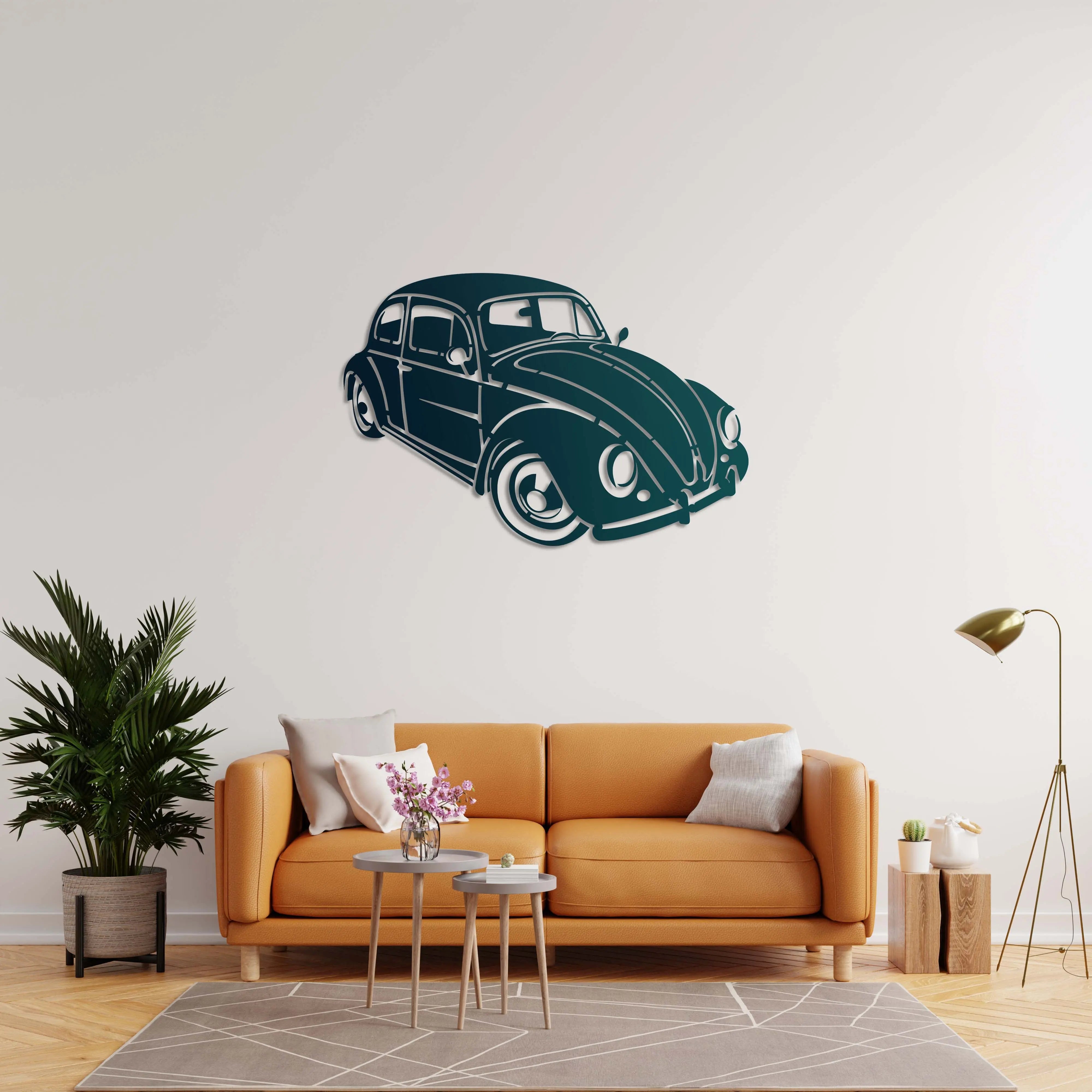 Klasik Vosvos – Araba Metal Duvar Dekoru Laser Artique