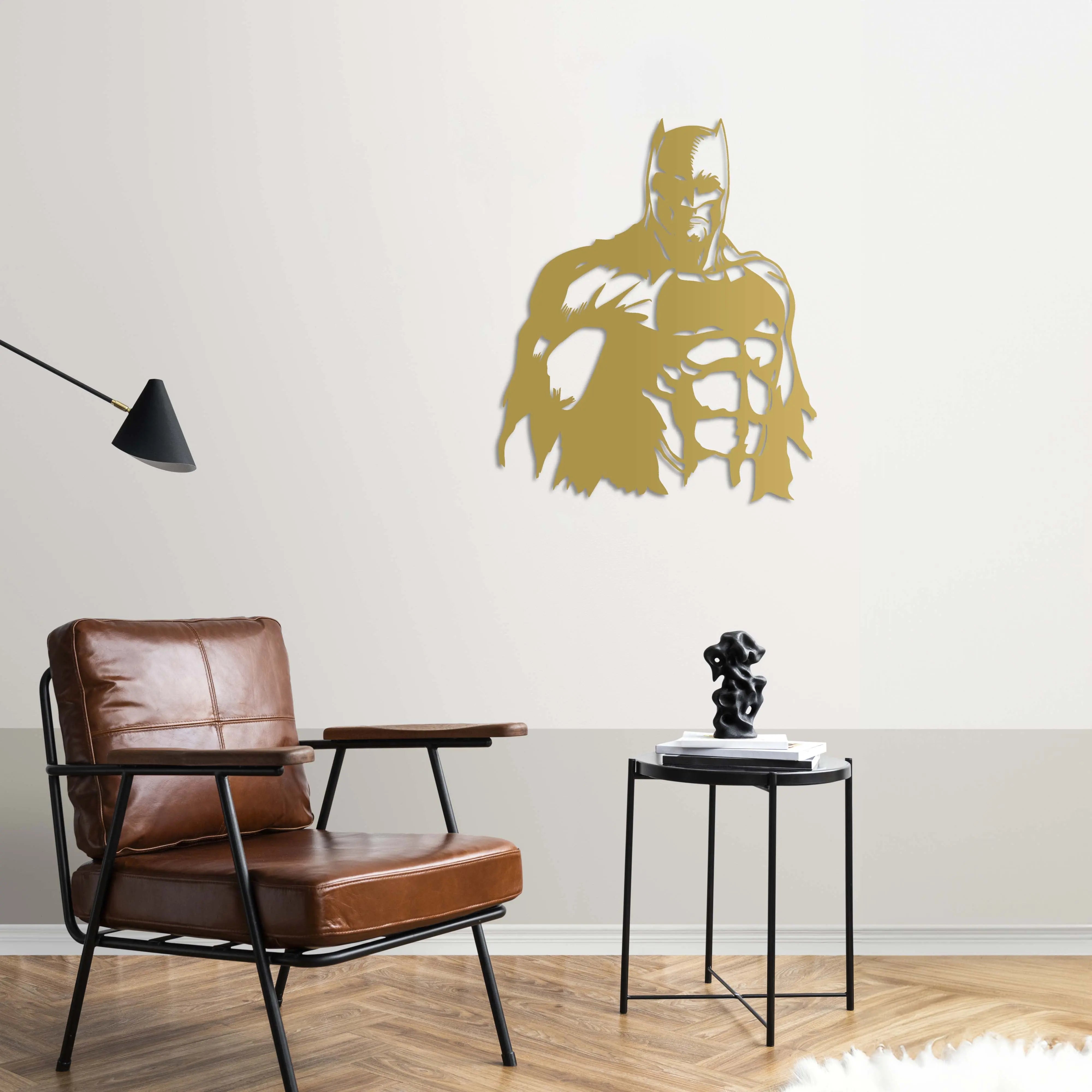 Yarasanın Yükselişi Metal Duvar Dekoru Laser Artique