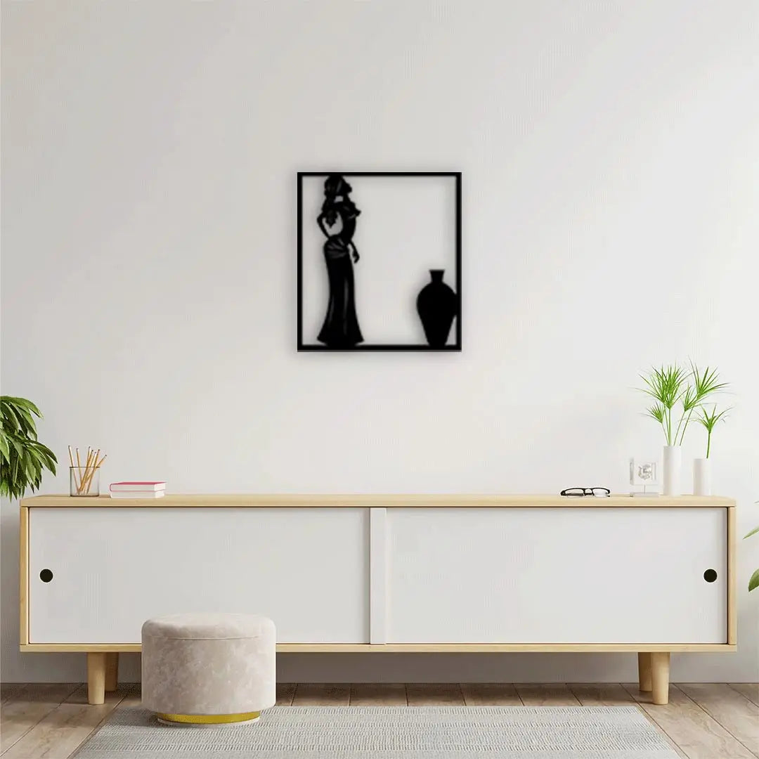 Sessiz Gurur Metal Duvar Dekoru Laser Artique