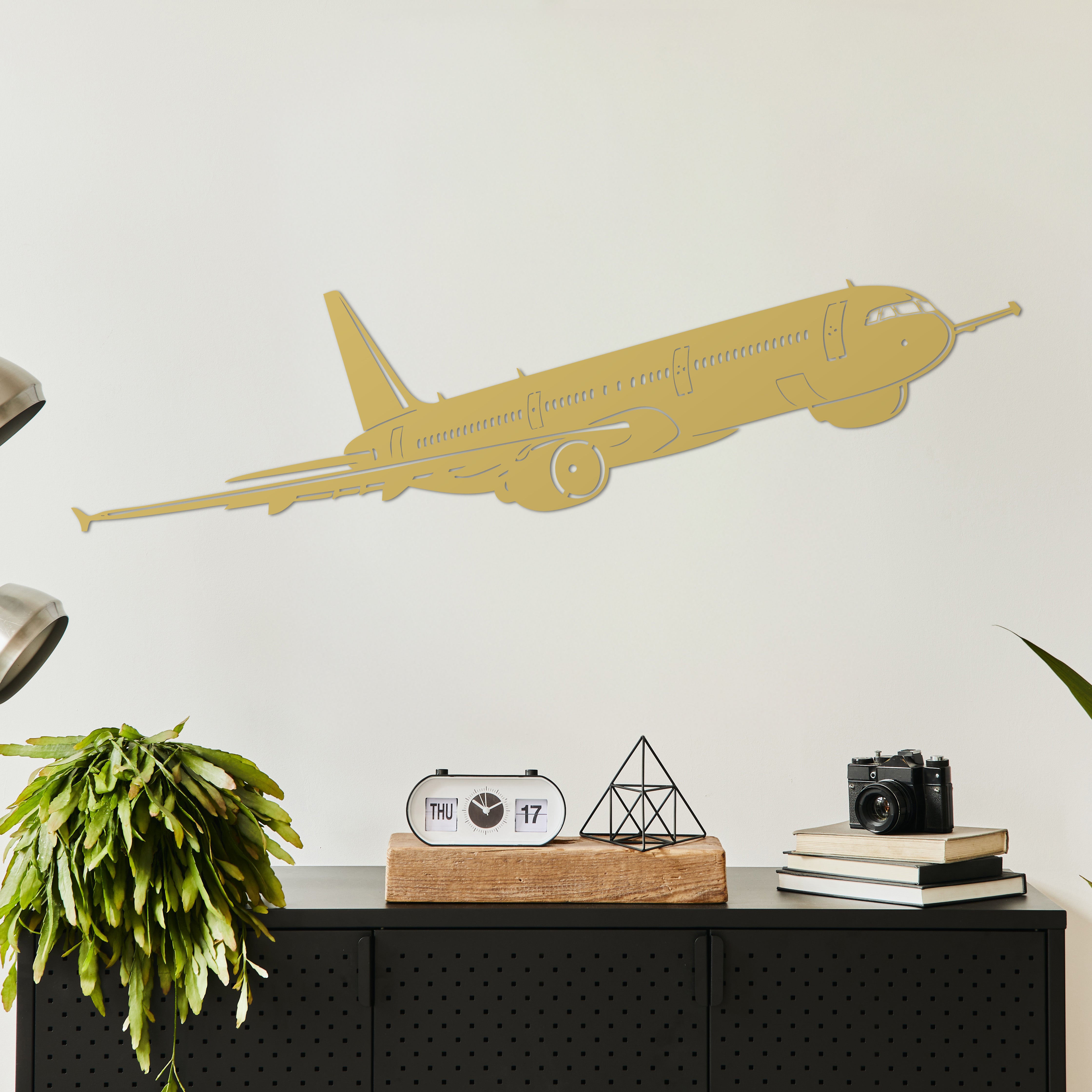 Airbus A321 – Uçak Metal Duvar Dekoru